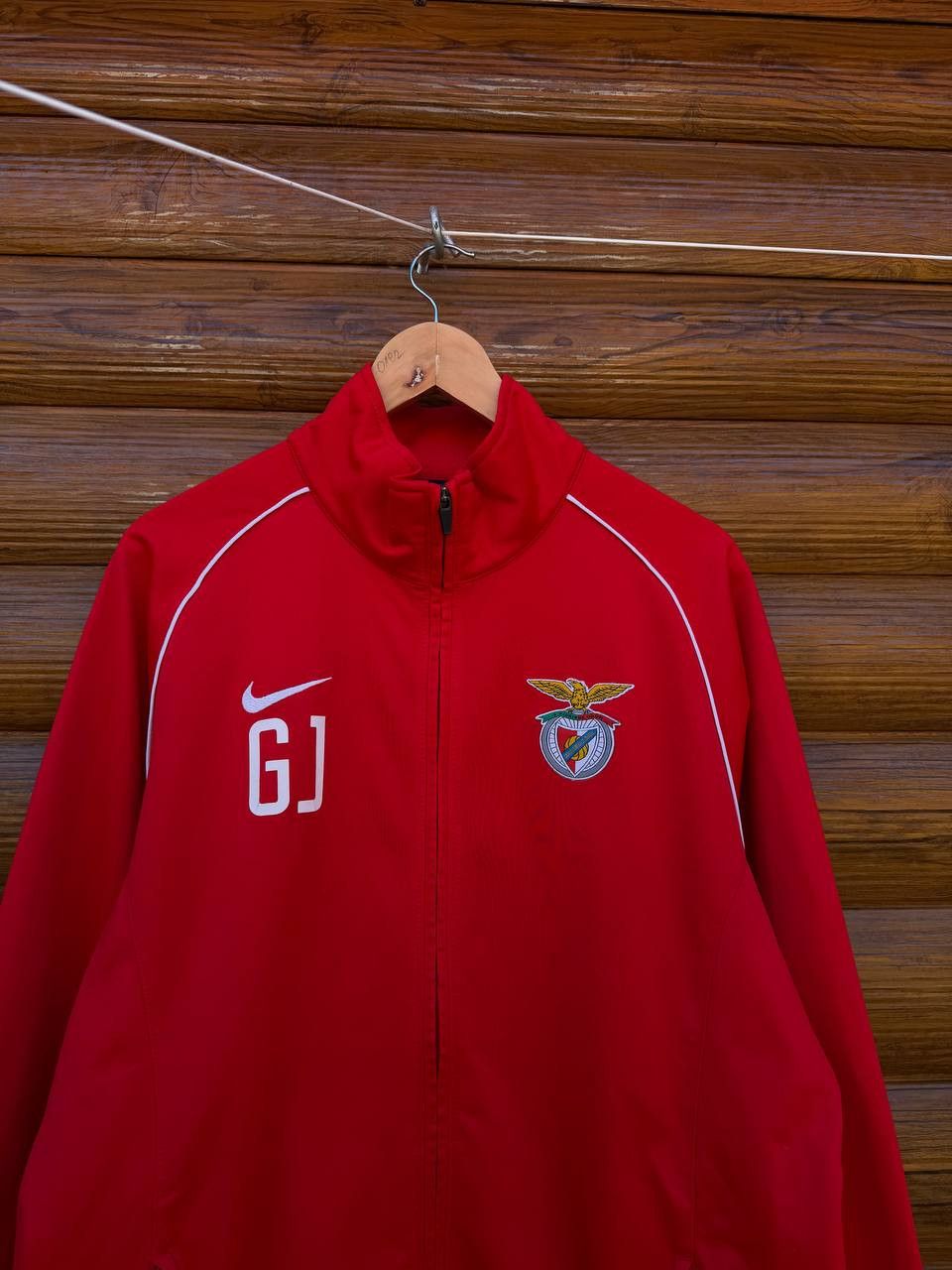Nike SL BENFICA PORTUGAL FOOTBALL SOCCER JACKET TRIKOT NIKE Size US L / EU 52-54 / 3 - 2 Thumbnail