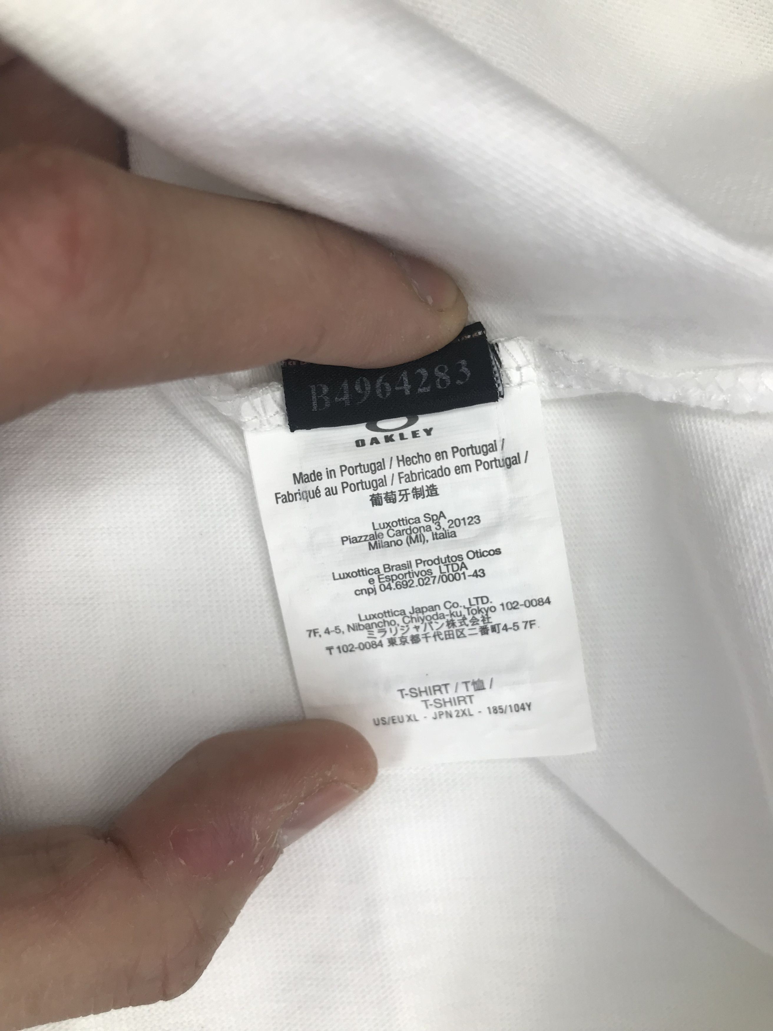 Oakley × Samuel Ross Oakley x Samuel Ross Geometric Tee (0547) Size US XL / EU 56 / 4 - 5 Thumbnail