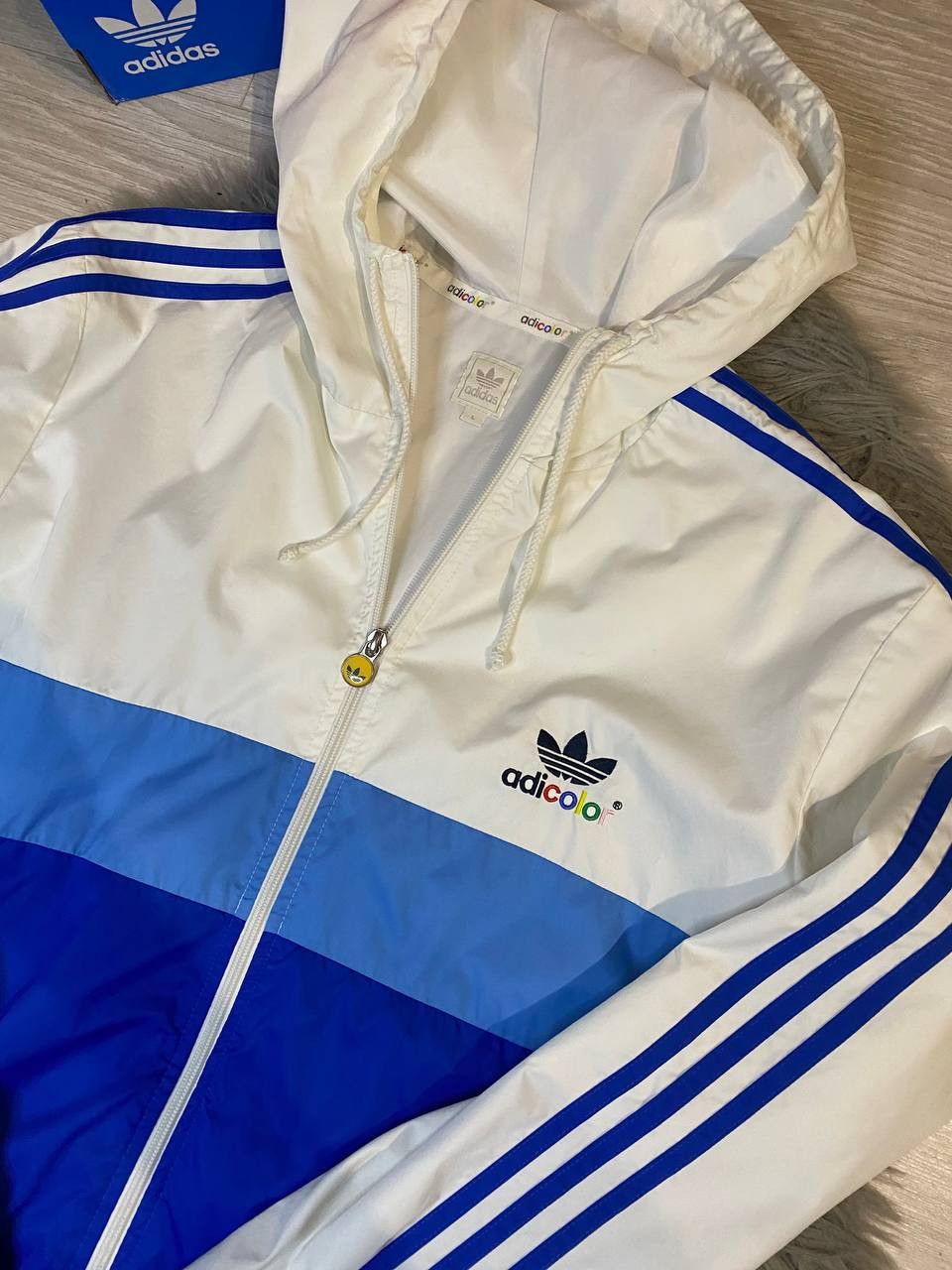 Adidas Adidas - Adicolor - Orsginals - Hooded Jacket - L - Retro Size US L / EU 52-54 / 3 - 2 Thumbnail
