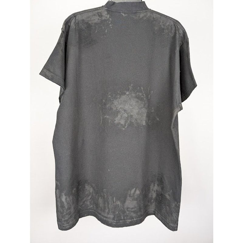 Balenciaga o1rshd1 Q:3 / Oversized T-Shirt in Washed Black Size US S / EU 44-46 / 1 - 11 Thumbnail