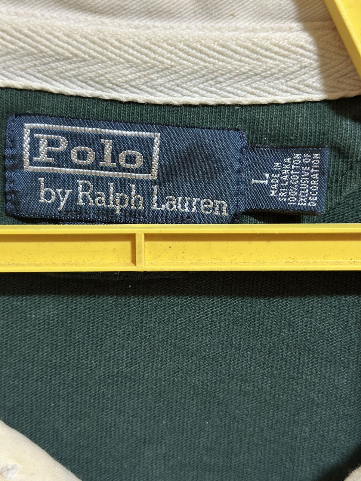 Polo Ralph Lauren Vintage Polo Ralph Lauren Rugby Long Sleeve Tee Size US L / EU 52-54 / 3 - 6 Thumbnail