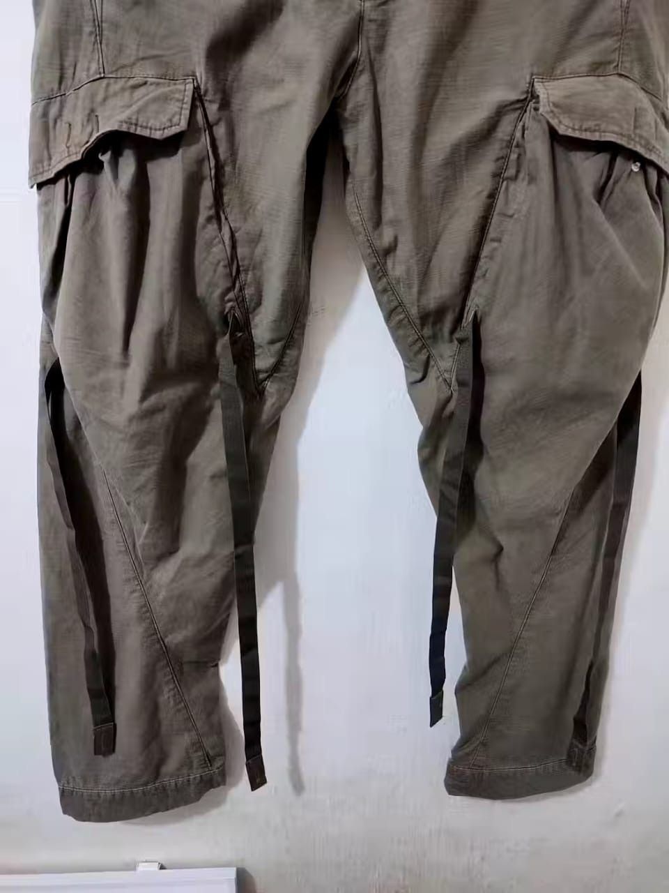 Marithe + Francois Girbaud MFG Marithe Francois Girbaud Tactical Cargo Bondage Pants Size US 32 / EU 48 - 8 Thumbnail