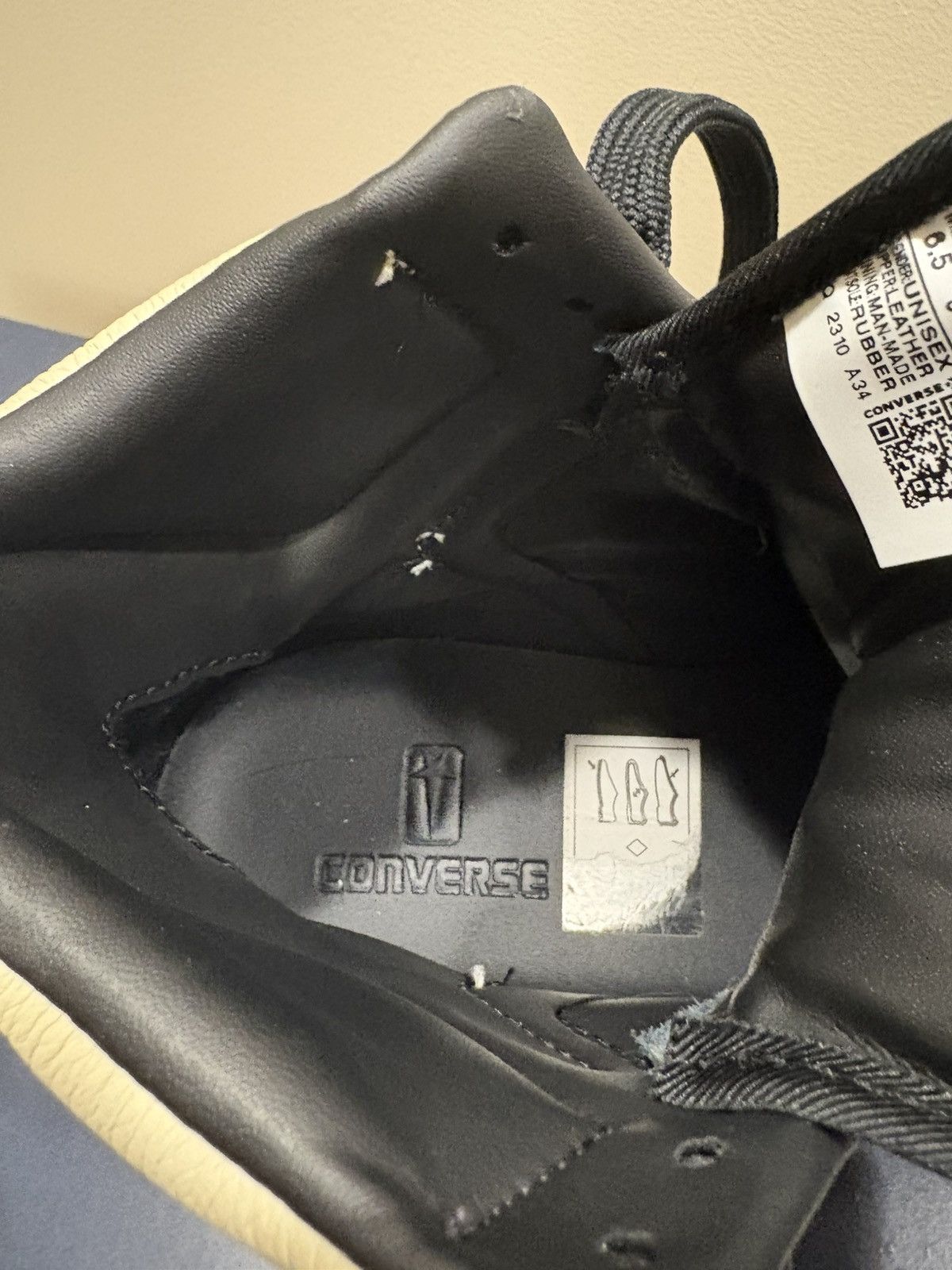 Converse × Rick Owens Drkshdw Rick Owens Drkshdw x Converse TURBOWPN High Top Size US 6.5 / EU 39-40 - 6 Thumbnail