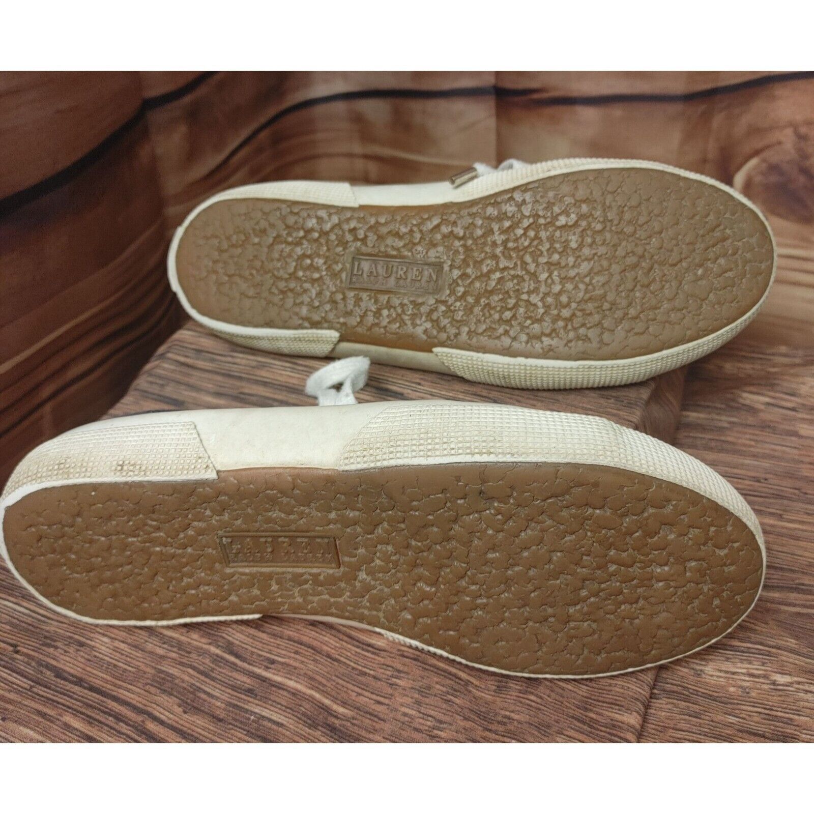 Ralph Lauren Lauren Women's Navy Blue Low Top Canvas Sneakers 9.5 Size US 9.5 / IT 39.5 - 6 Thumbnail