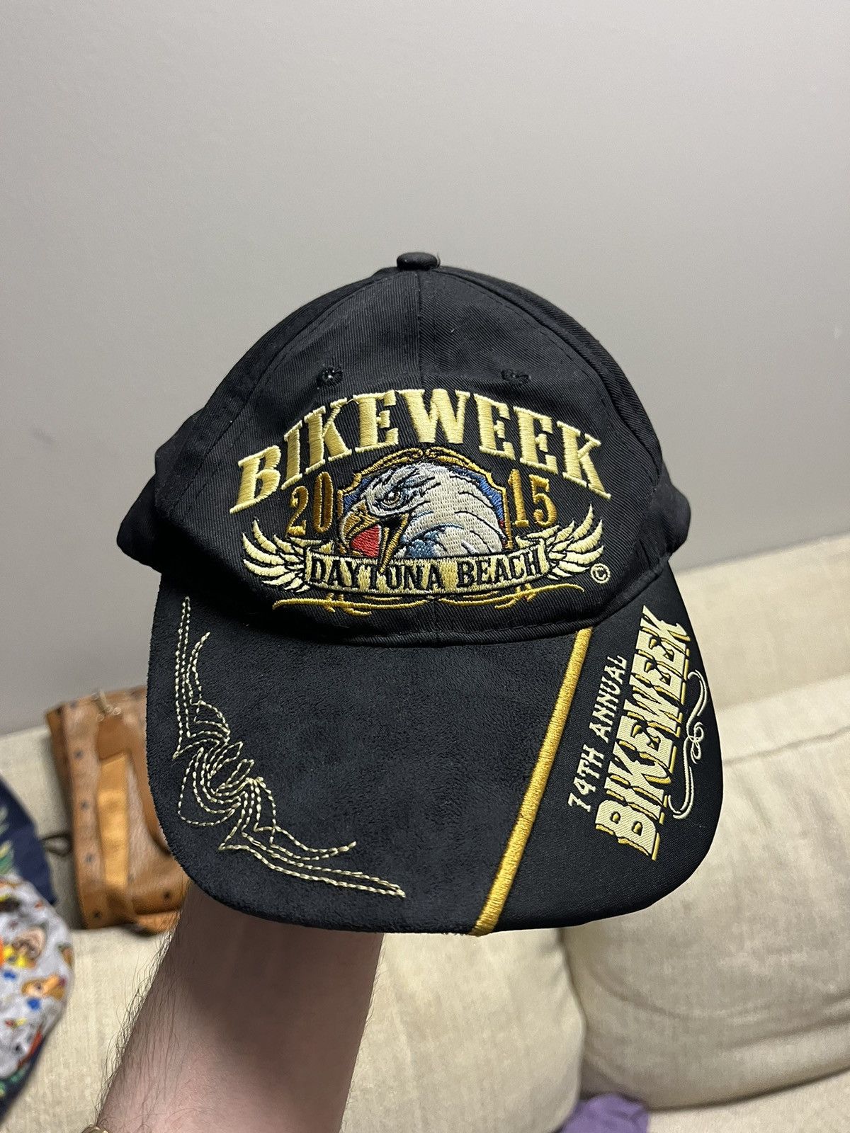Harley Davidson 2015 Daytona 74th Annual Bike Week Cap Size ONE SIZE - 1 Thumbnail