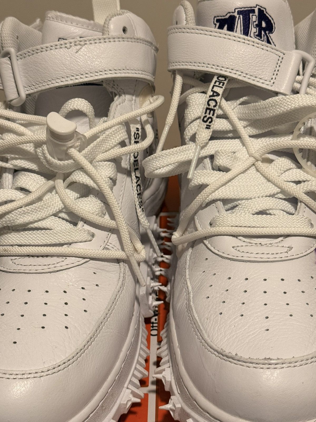 Nike × Off-White Off-White Air Force 1 ‘Graffiti’ Size US 12.5 / EU 45-46 - 2 Thumbnail