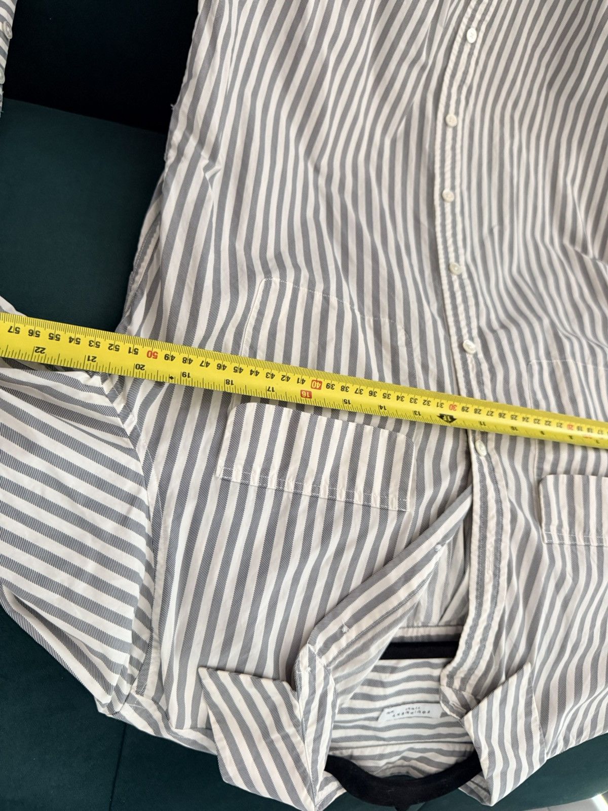 Equipment EQUIPMENT FEMME Striped Shirt Dress Size M Grey White Cotton Size M / US 6-8 / IT 42-44 - 10 Thumbnail
