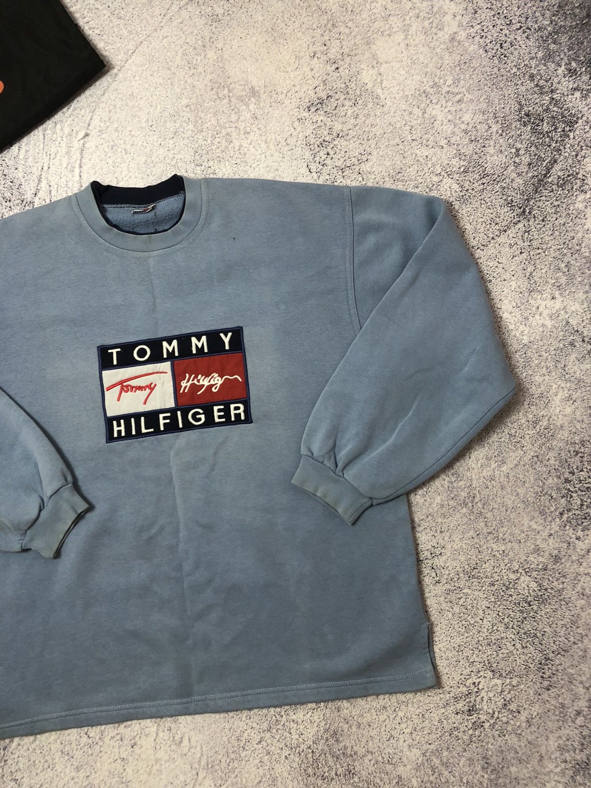 Tommy Hilfiger × Vintage Vintage sweater Tommy Hilfiger big logo sport y2k Size US XXL / EU 58 / 5 - 2 Thumbnail
