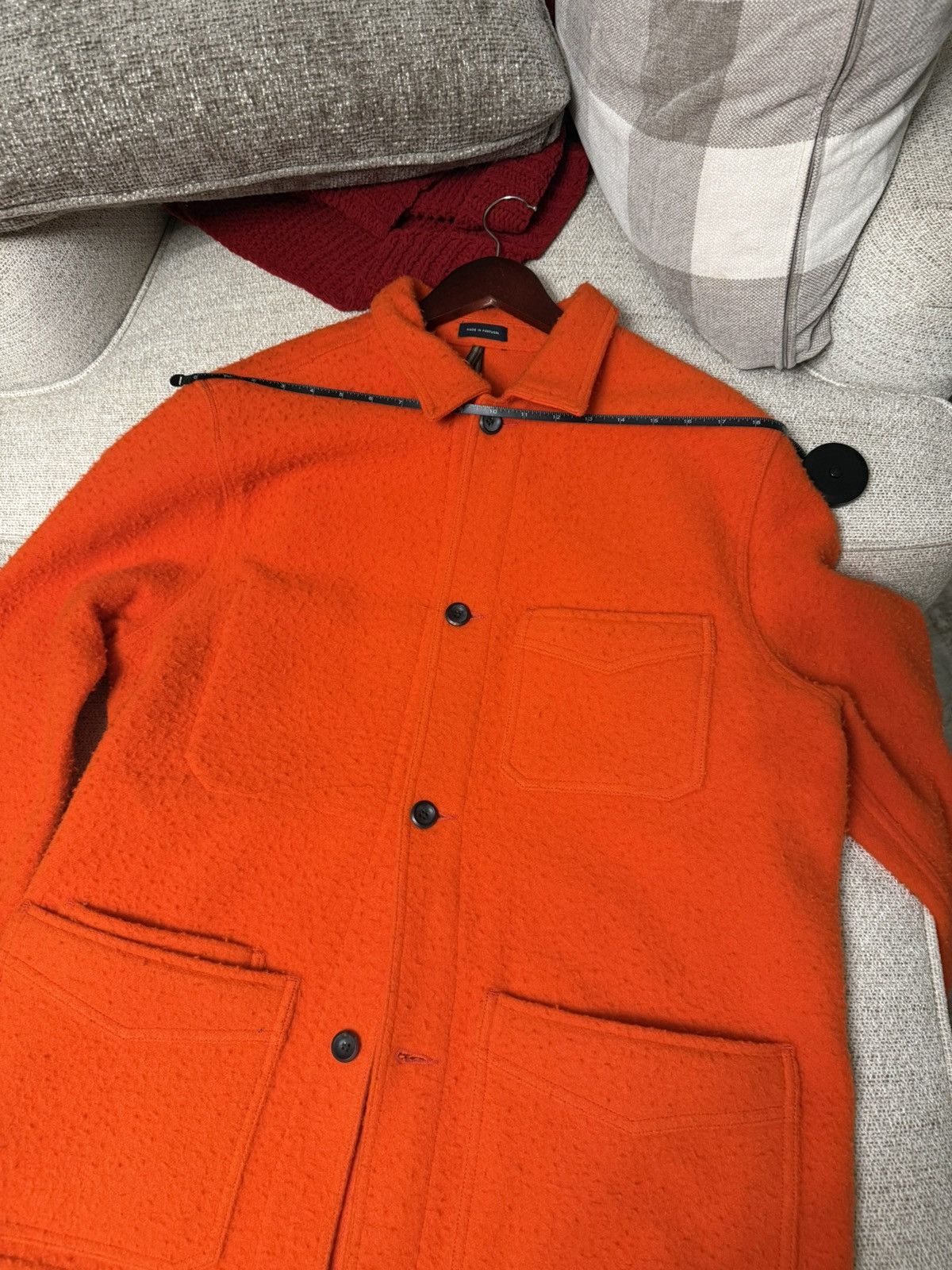 Drake's DRAKE’S ORANGE CASENTINO CHORE JACKET, 44 Size US XL / EU 56 / 4 - 10 Thumbnail