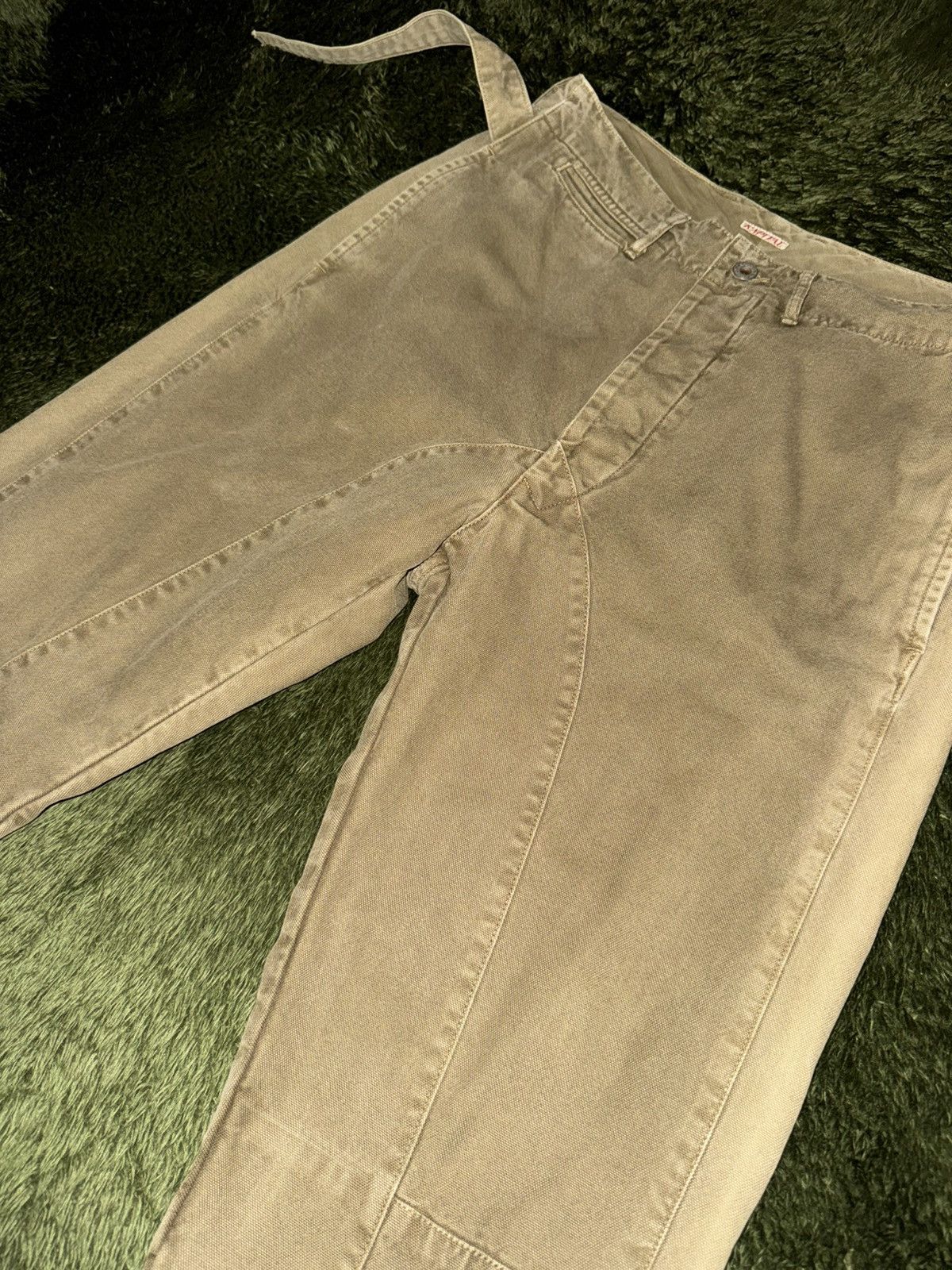 Kapital [2] Kapital Strap Panel Heavy Cotton Pants Made in Japan Size US 30 / EU 46 - 4 Thumbnail