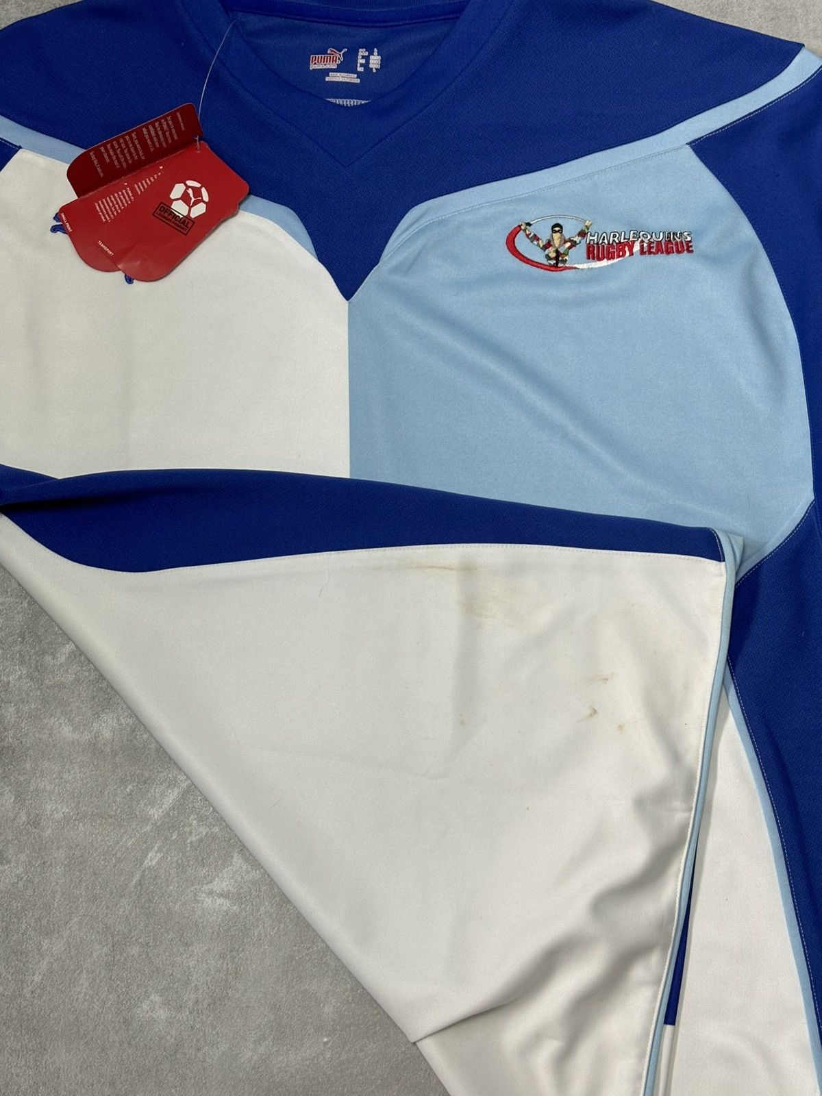 Puma HARLEQUINS RUGBY LEAGUE SHIRT JERSEY PUMA SIZE L Size US L / EU 52-54 / 3 - 8 Thumbnail