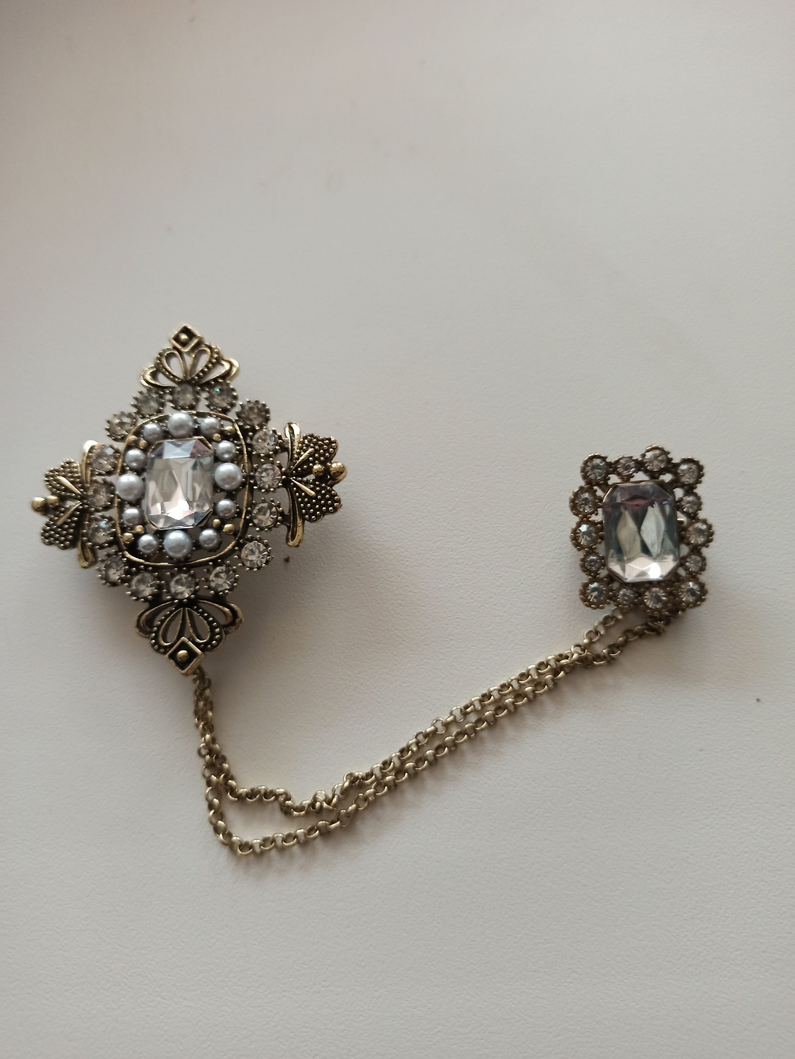 Other British Style Rhinestone Brooch Broach Pin Gifts For Him Size ONE SIZE - 4 Thumbnail