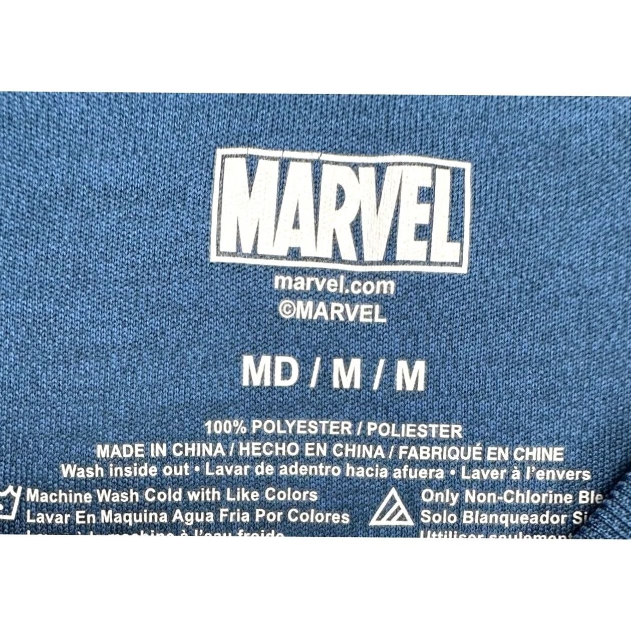 Vintage Marvel Captain America T-Shirt Mens M Blue Hero elite Series Exercise Tee Size US M / EU 48-50 / 2 - 5 Thumbnail