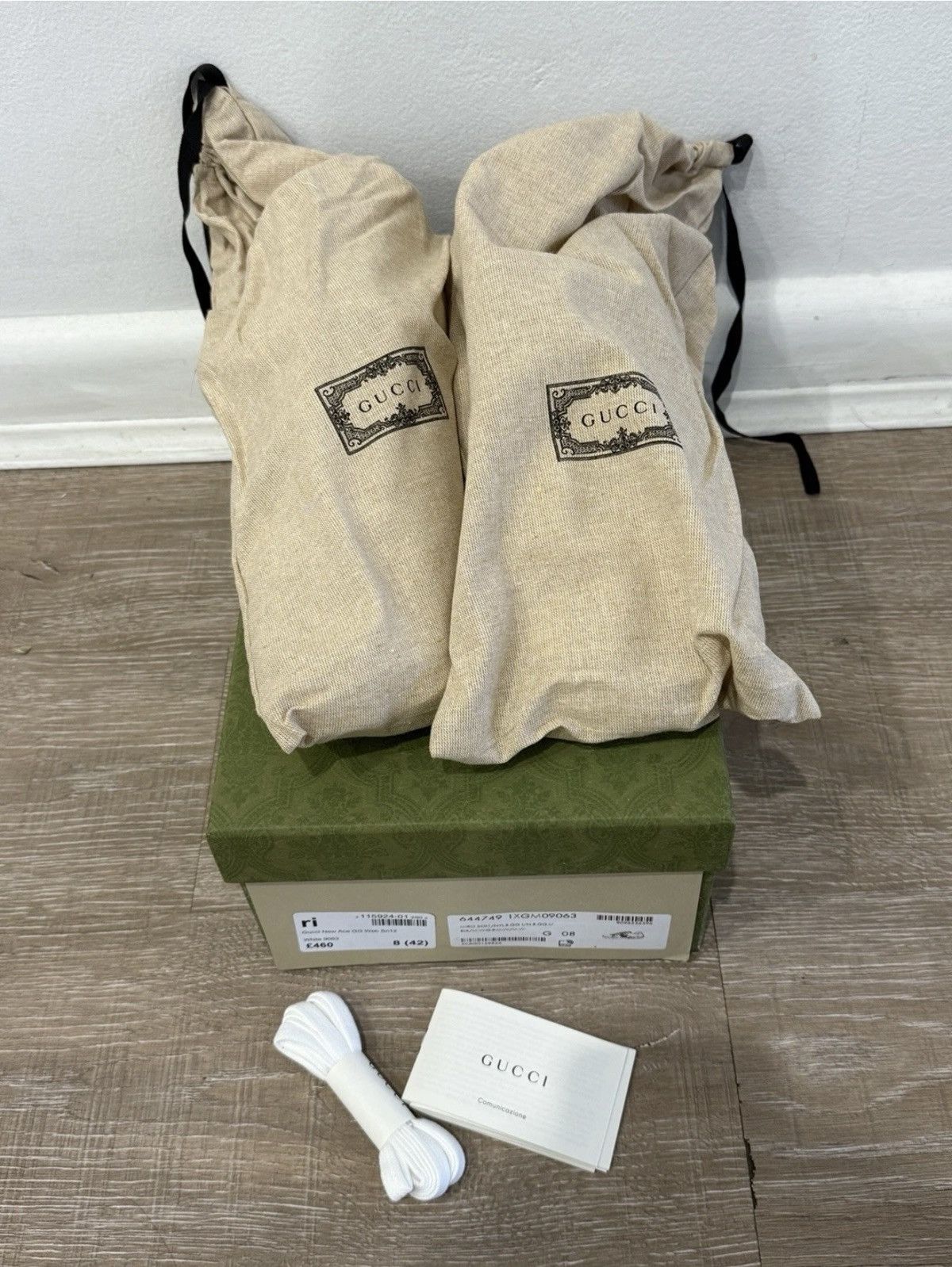 Gucci Gucci White Ace Sneakers Size US 9 / EU 42 - 6 Thumbnail
