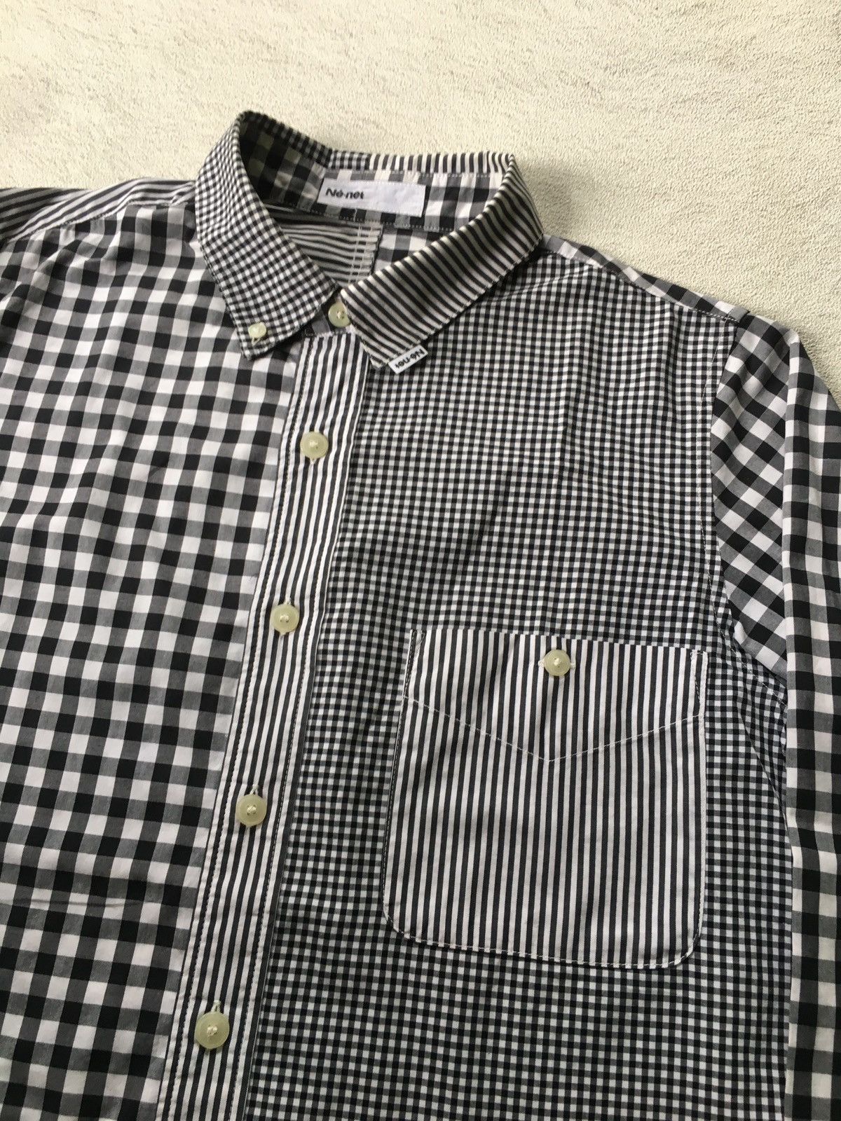 Issey Miyake Issey Miyake Ne•net Assymetric Button shirt Size US M / EU 48-50 / 2 - 3 Thumbnail