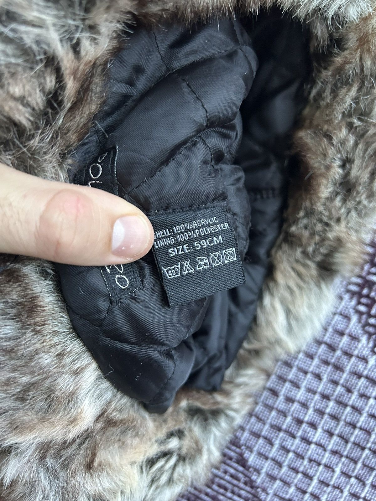 Vintage Vintage Polar Expo Ear Hat Fur Streetwear Style Unisex Sz 59 Size ONE SIZE - 8 Thumbnail