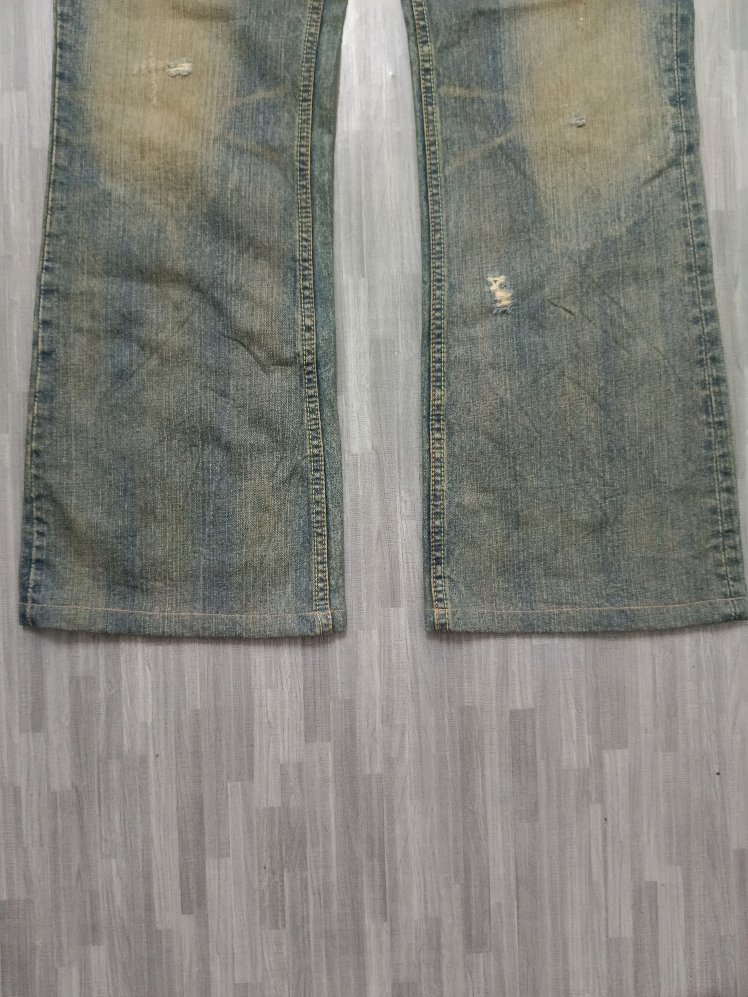 Japanese Brand RUSTY FLARE DENIM CRAFT Size US 34 / EU 50 - 6 Thumbnail