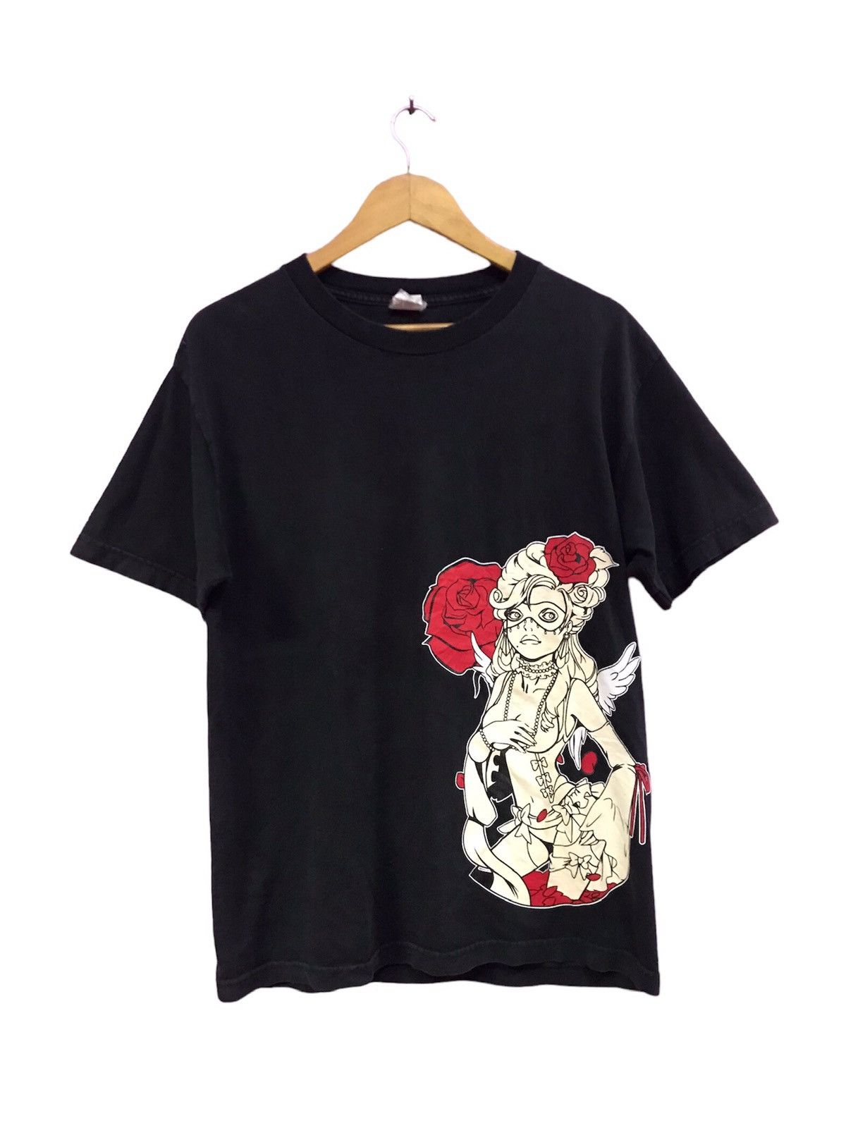 Anime Rose Angles Anime T-Shirts Size M Size US M / EU 48-50 / 2 - 1 Thumbnail