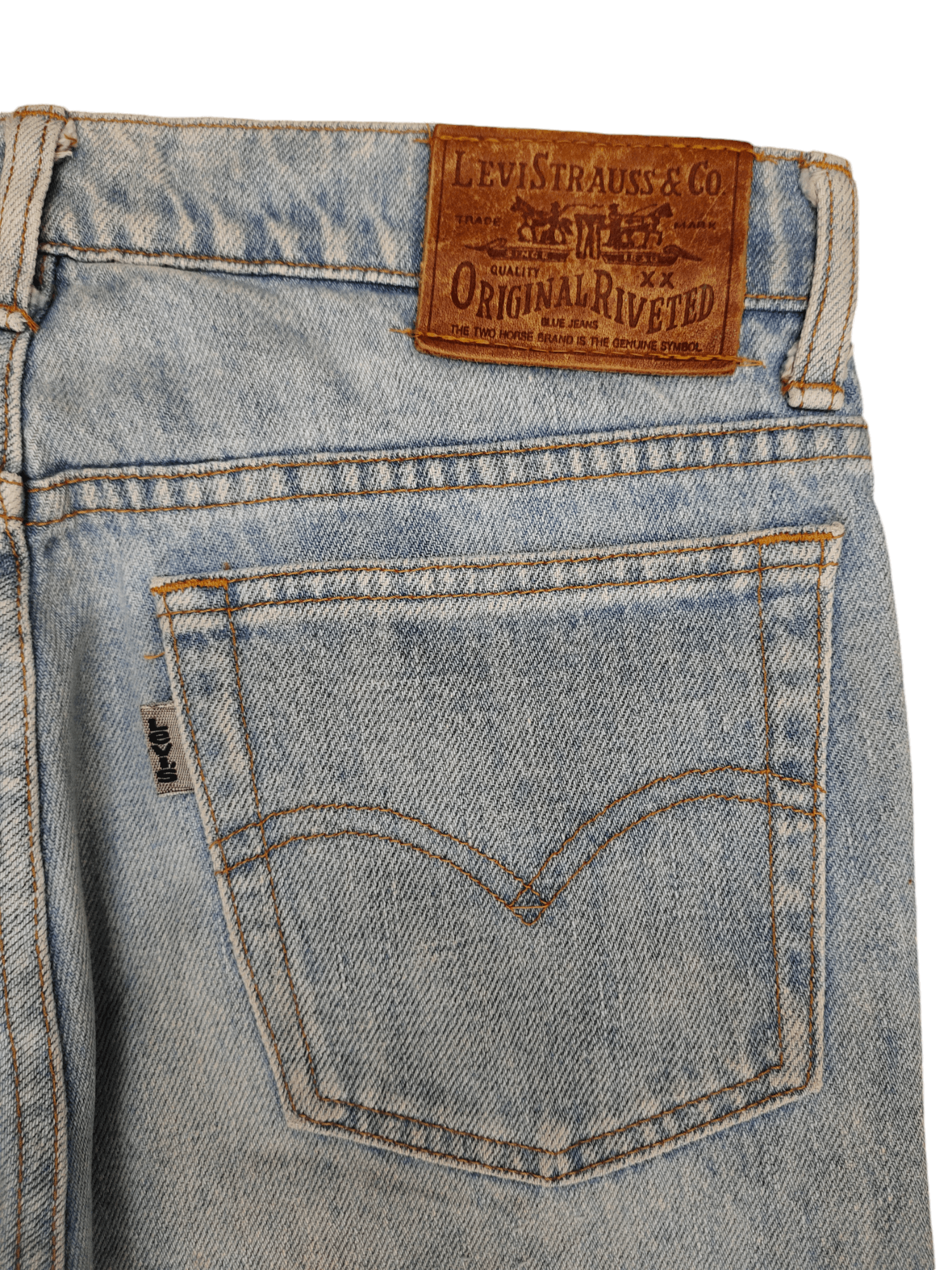 Levi's Vintage 1992 Levis 640 Light Wash Denim Jeans Size US 31 - 13 Thumbnail
