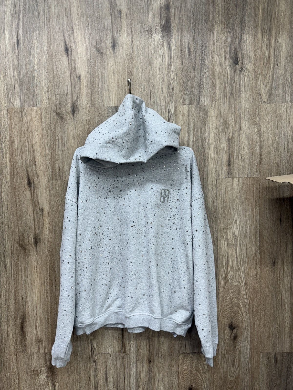 Birth of Royal Child Birth Royal Child Grey Crystal Hoodie Size US M / EU 48-50 / 2 - 1 Thumbnail