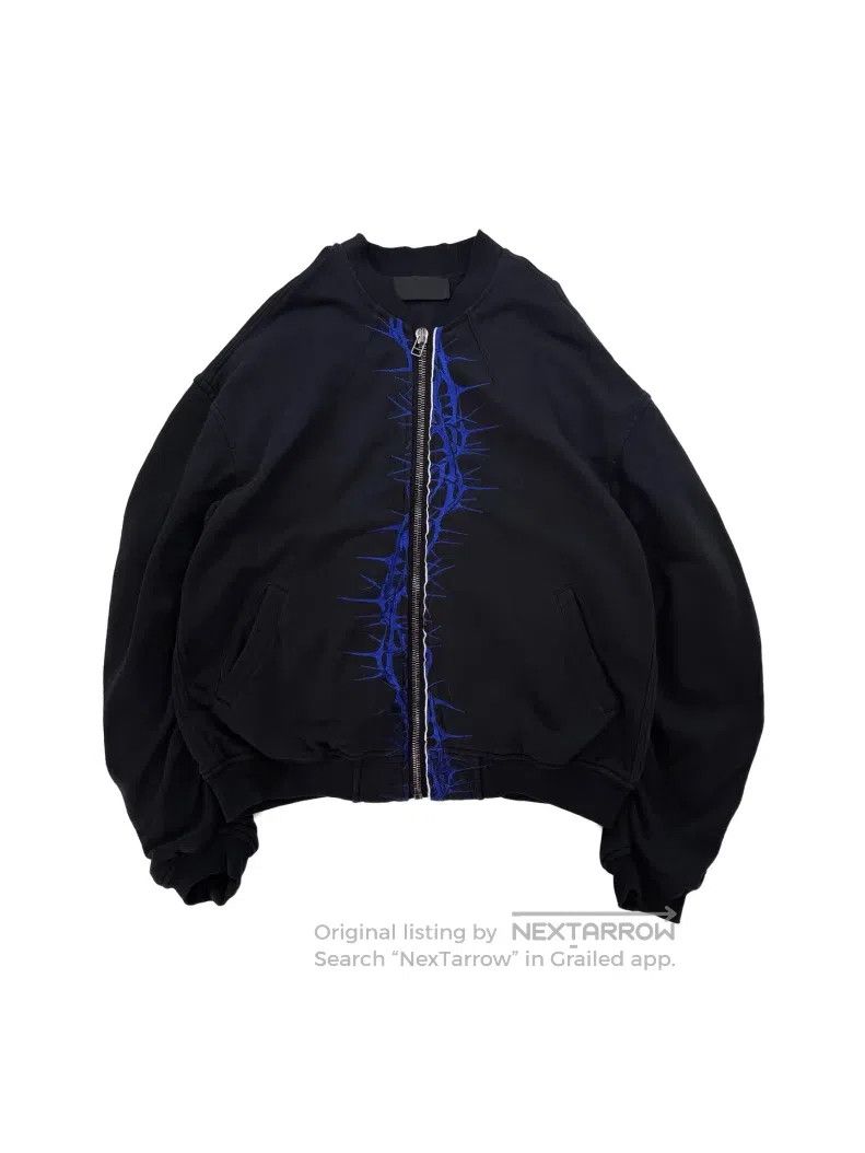 Haider Ackermann Haider Ackermann Blue Thorn Jacket Size XXS / US 00 / IT 34 - 1 Thumbnail
