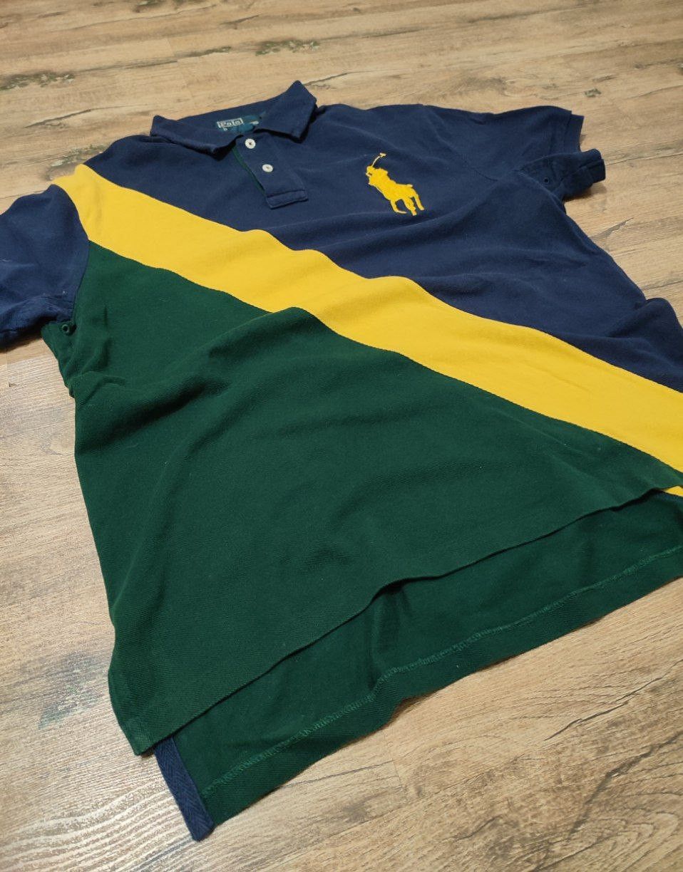 Polo Ralph Lauren Vintage Polo Ralph Lauren Custom Fit Big Pony L size Size US L / EU 52-54 / 3 - 2 Thumbnail