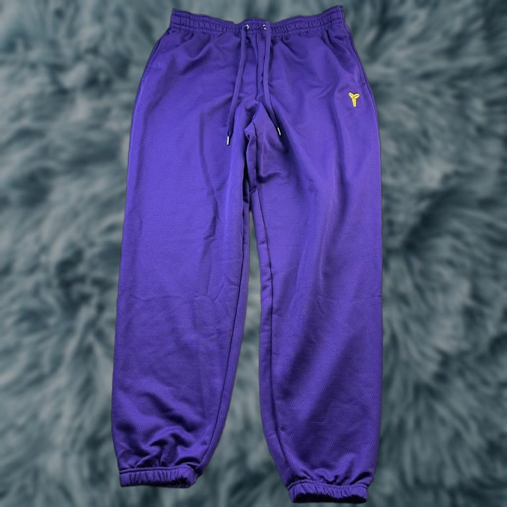 Nike Nike Pants Mens LT Large Tall Purple Kobe Bryant Therma Fit Lakers Basketball Size US 33 - 1 Thumbnail