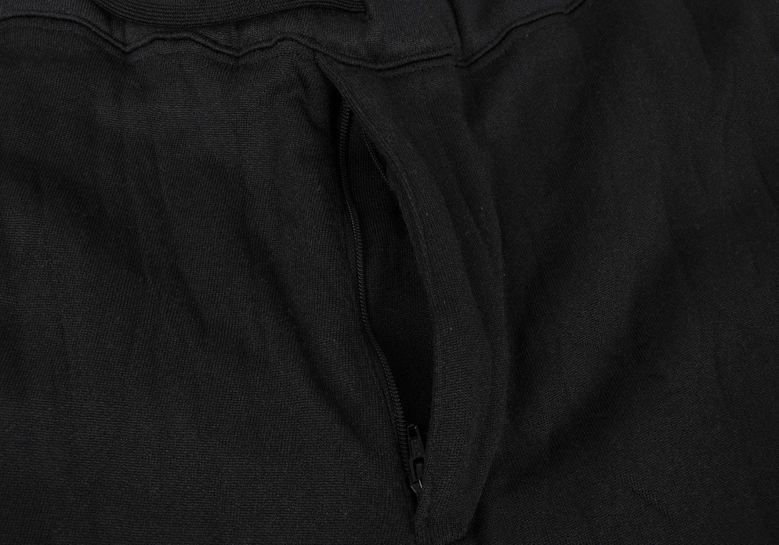 Issey Miyake Poly-Cotton Shibori Track Pants in Black Size 3 Size US 34 / EU 50 - 6 Thumbnail
