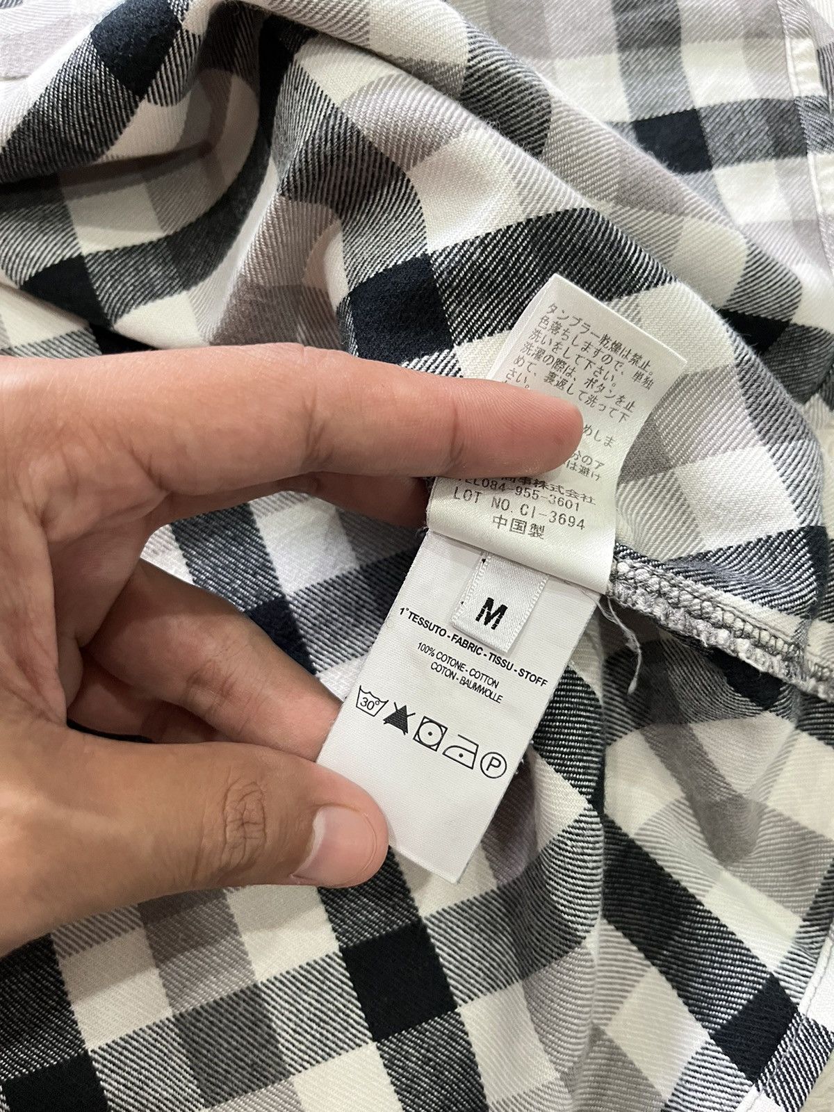 Marithe + Francois Girbaud marithe francois girbaud plaid design shirt Size US M / EU 48-50 / 2 - 5 Thumbnail