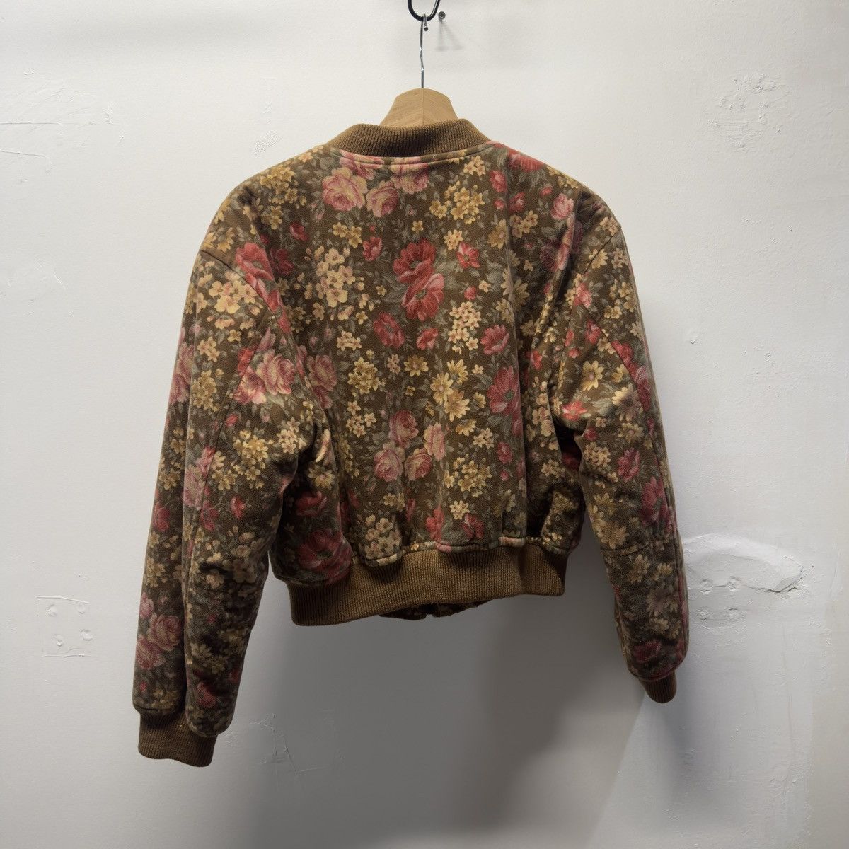 Japanese Brand Vintage 90s Japanese Floral Bomber Jacket Size S / US 4 / IT 40 - 2 Thumbnail