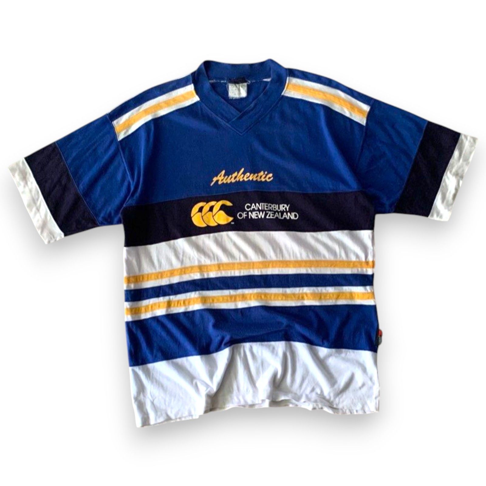 Canterbury of New Zealand Vintage Canterbury of New Zealand Rugby Shirt Size US L / EU 52-54 / 3 - 1 Thumbnail