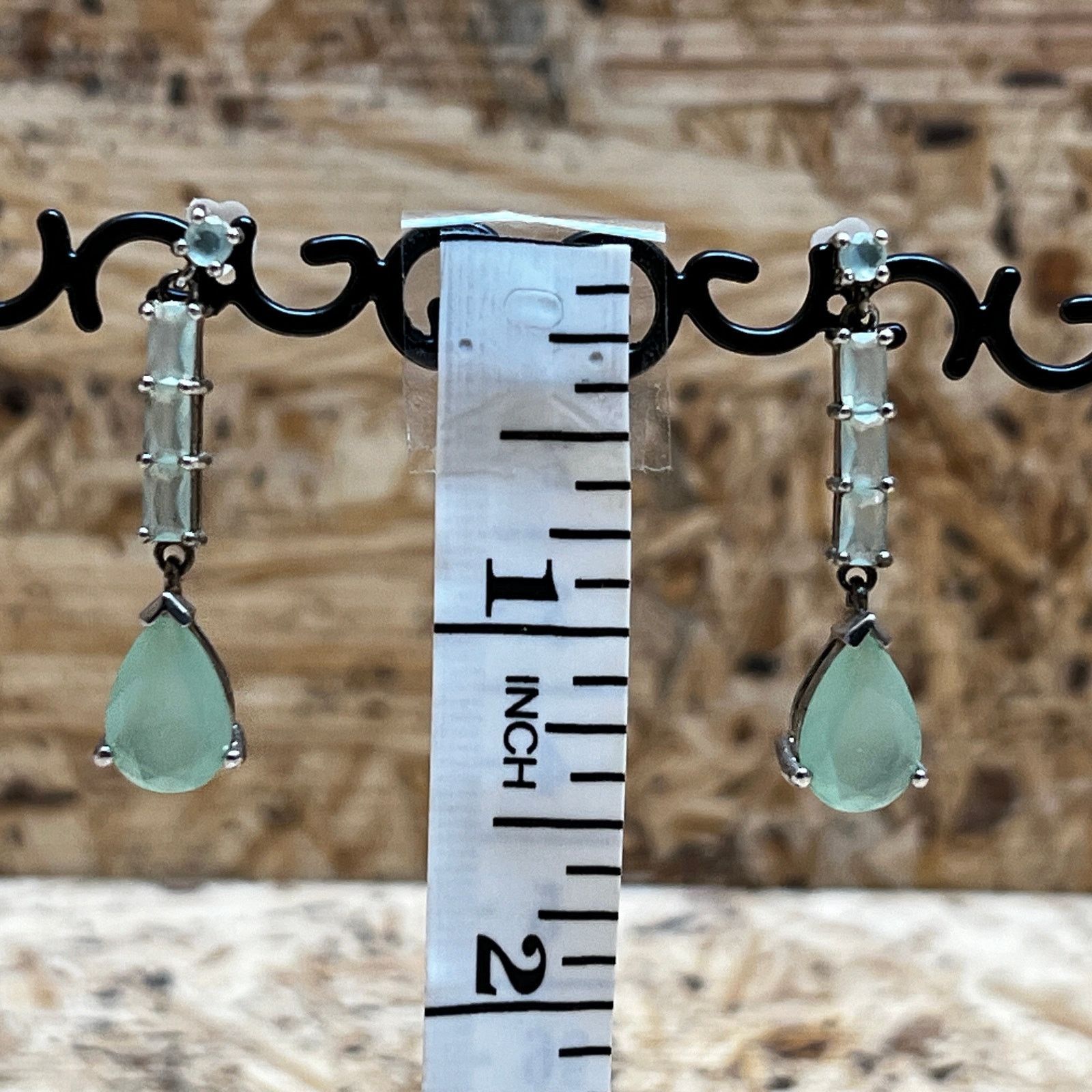Other Bomb Party Inevitable Lab Created Opal Stud Dangle Earrings Size ONE SIZE - 3 Thumbnail