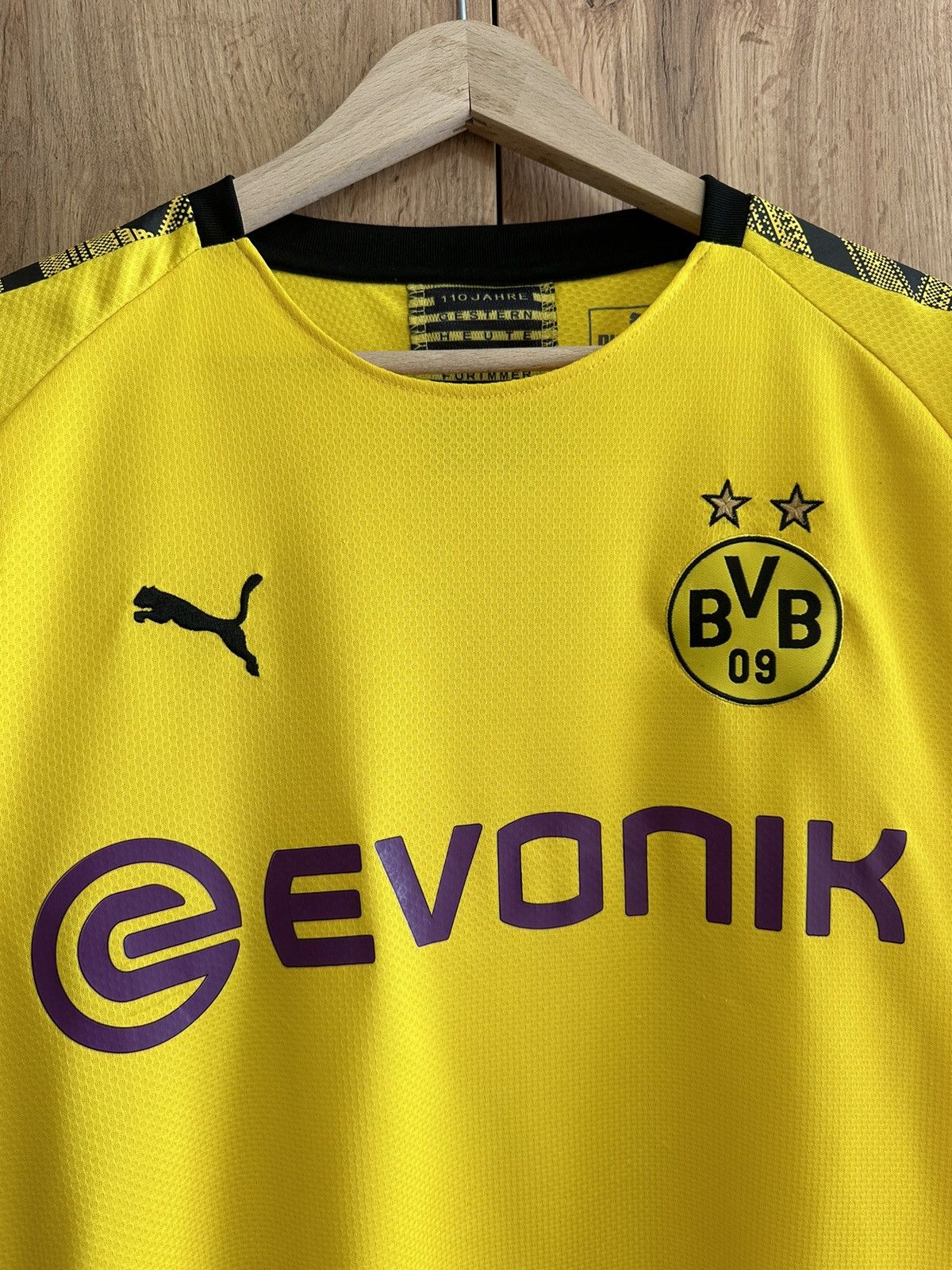 Puma Borrusia Dortmund 2019/2020 Haaland #17 Home Puma Soccer Kit Size US L / EU 52-54 / 3 - 3 Thumbnail