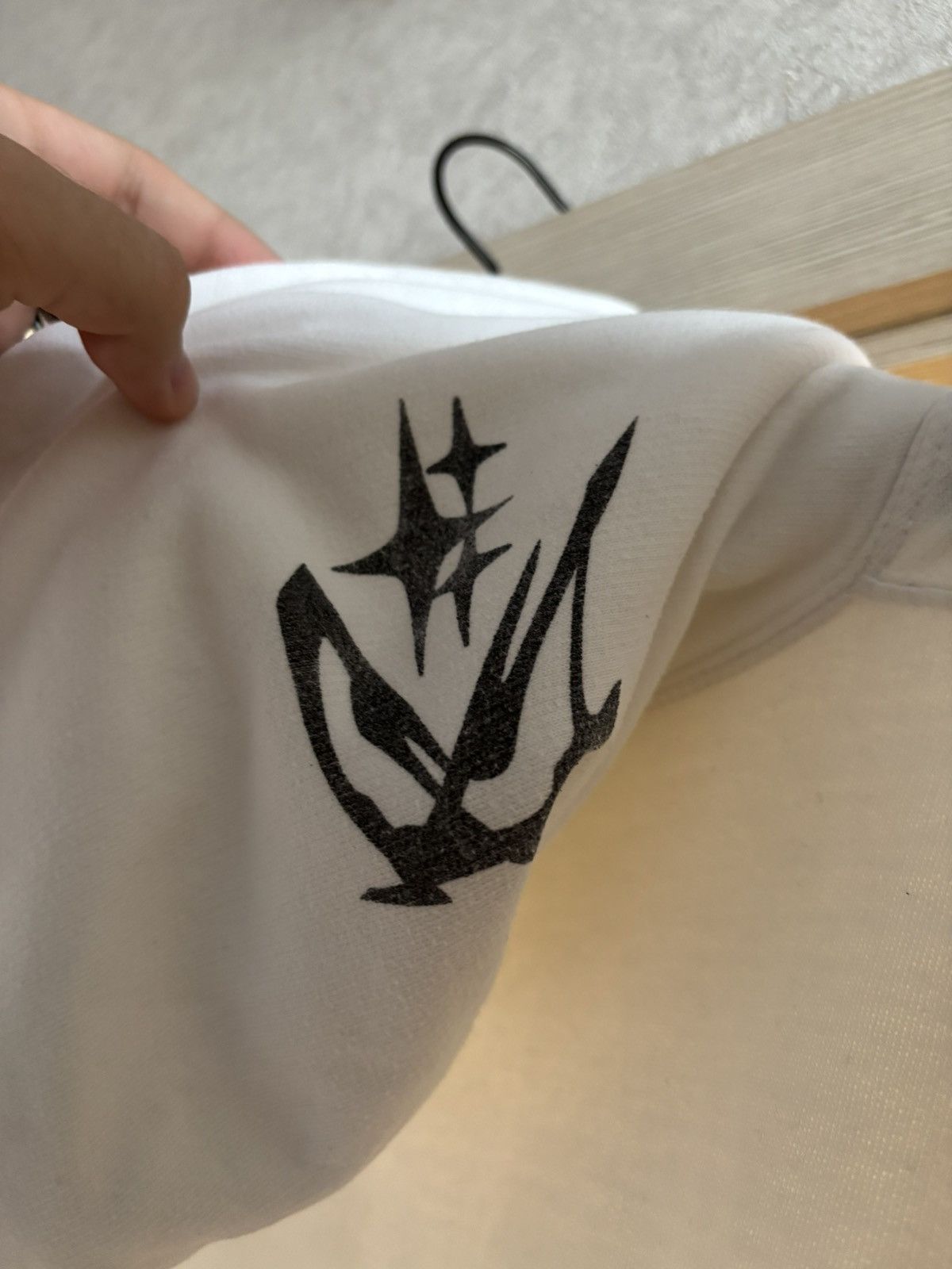 Drain Gang × Sad Boys Bladee Rainworld VFILES Rhinestone Hoodie Size US M / EU 48-50 / 2 - 4 Thumbnail