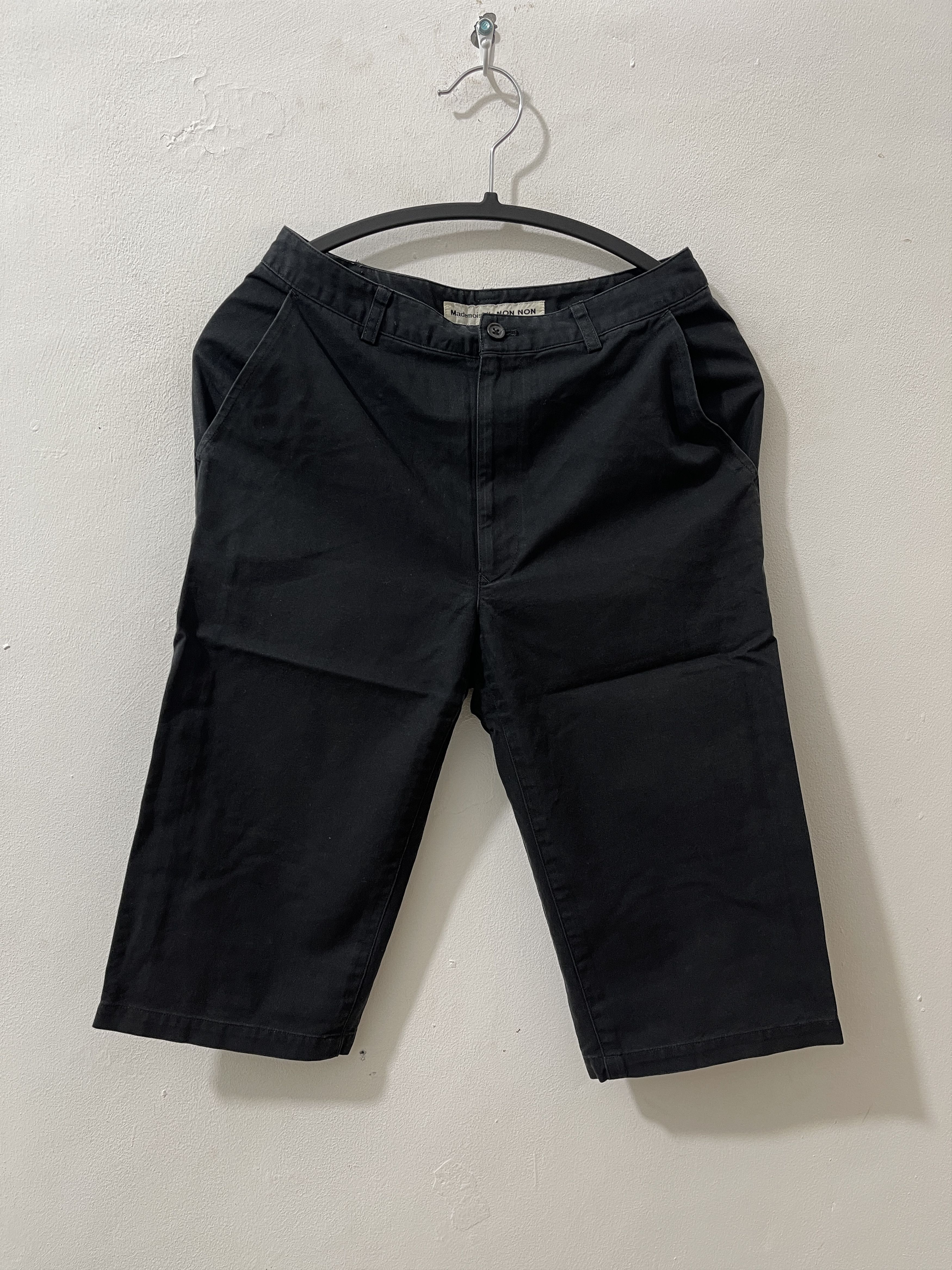 Mademoiselle Non Non Mademoiselle NON NON Issey Miyake Japan Archive Black Shorts Size US 27 - 1 Thumbnail