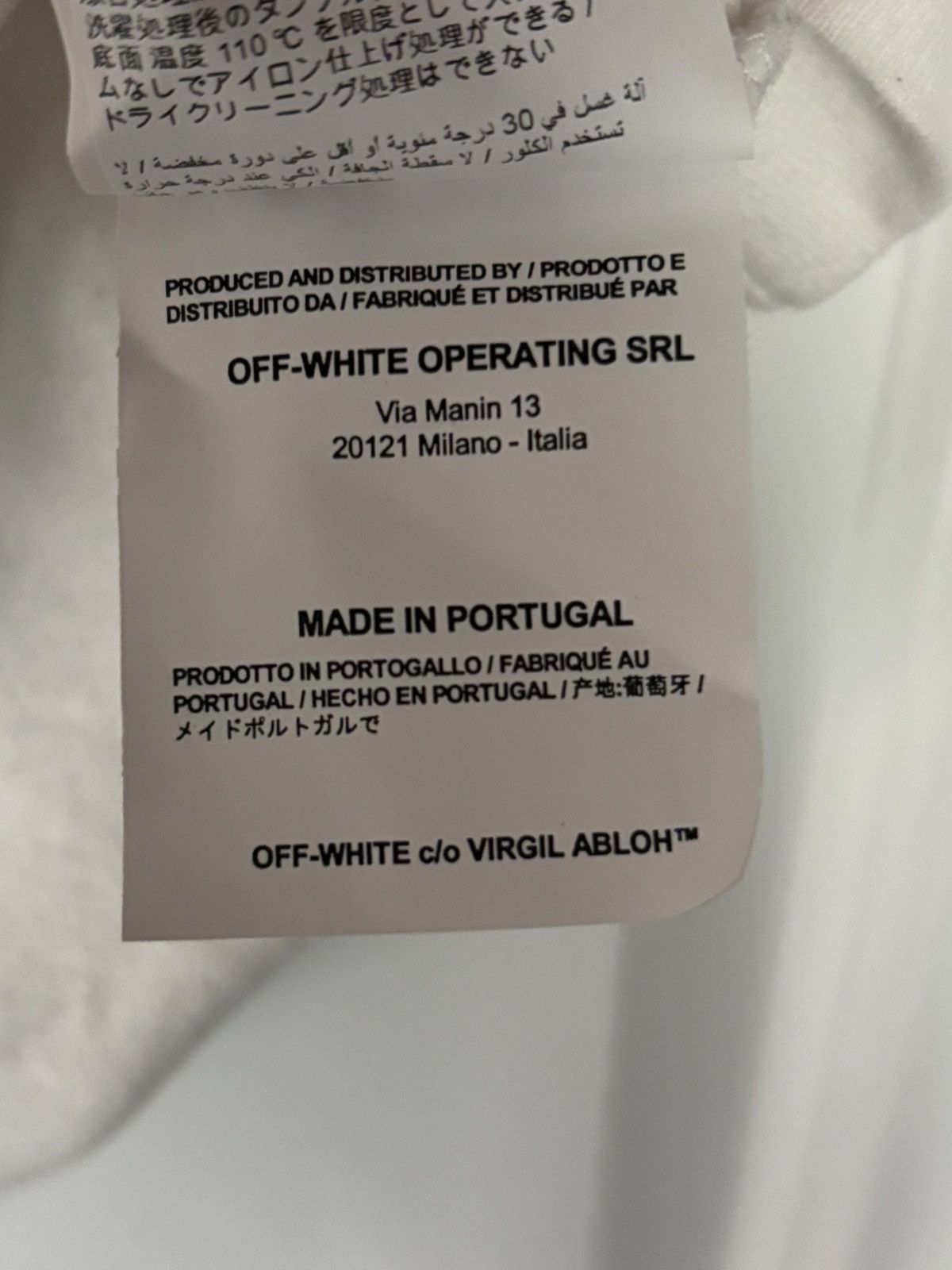 Off-White 2013 Off White Virgil Aboloh Eagle Spell Out Logo Shirt Size US L / EU 52-54 / 3 - 6 Thumbnail