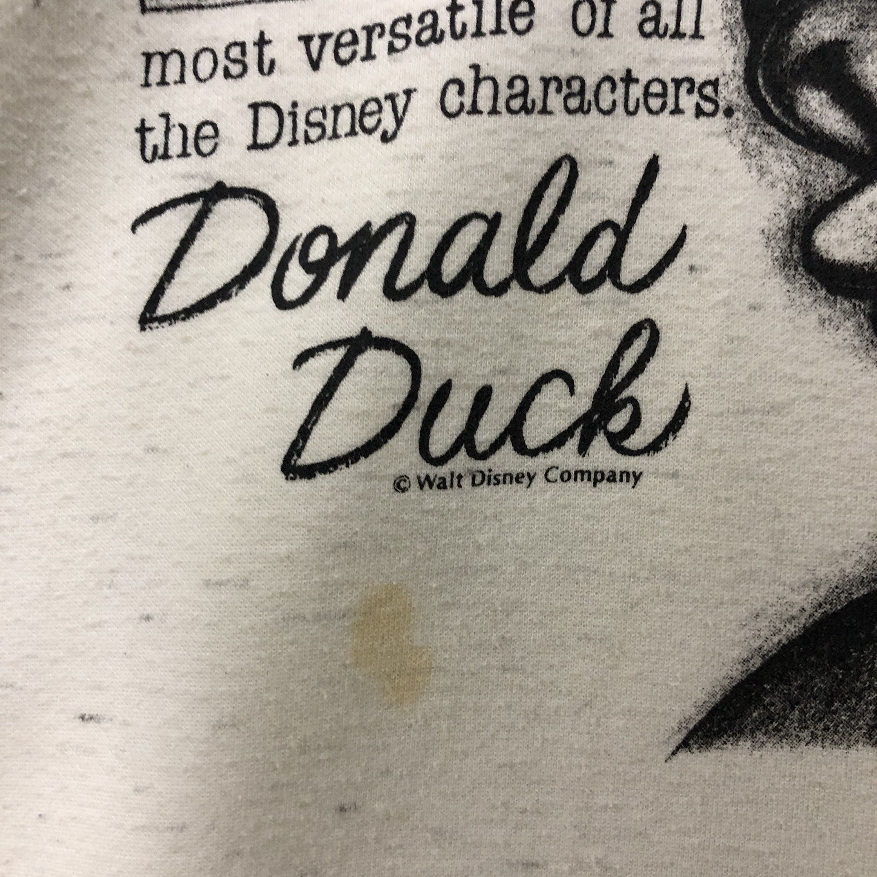 Disney Vintage Donald Duck Walt Disney Sweatshirt Size US L / EU 52-54 / 3 - 4 Thumbnail