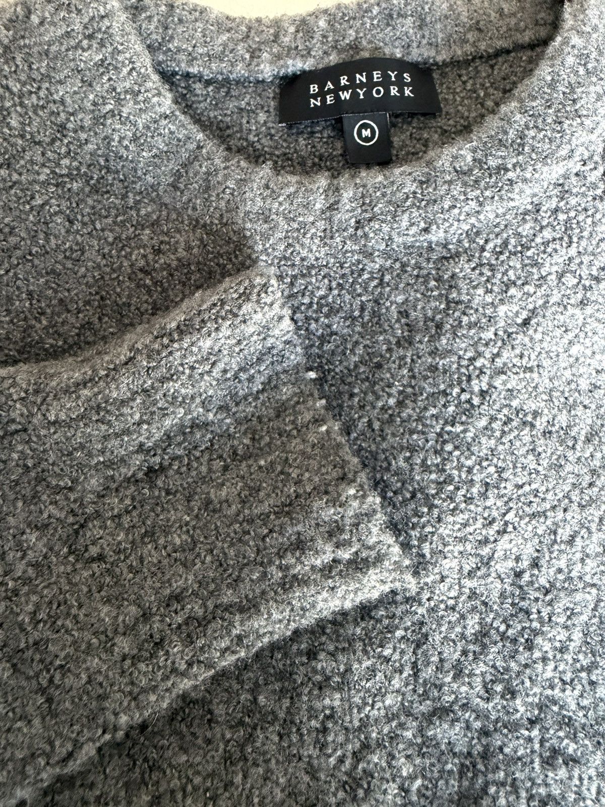 Barneys New York Barneys New York Cashmere Blend Boucle Sweater Size US M / EU 48-50 / 2 - 1 Thumbnail