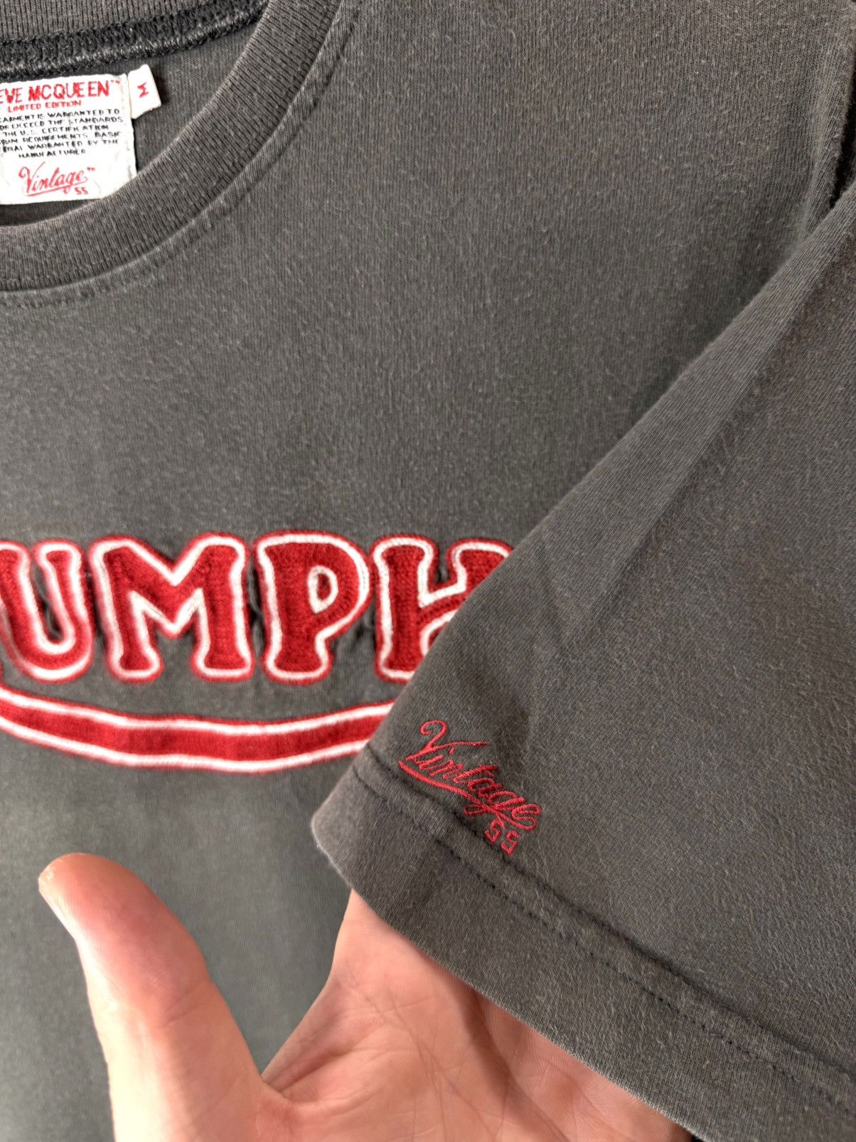 Vintage Rare! Vintage Triumph Steve McQueen Racing T Shirt Size US M / EU 48-50 / 2 - 7 Thumbnail