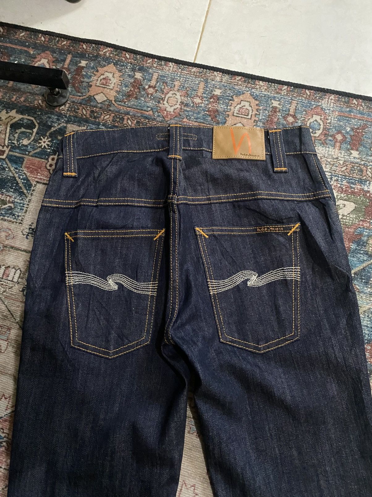 Nudie Jeans Nudie jeans Thin Finn Dry Ecru Umbo Size US 29 - 2 Thumbnail