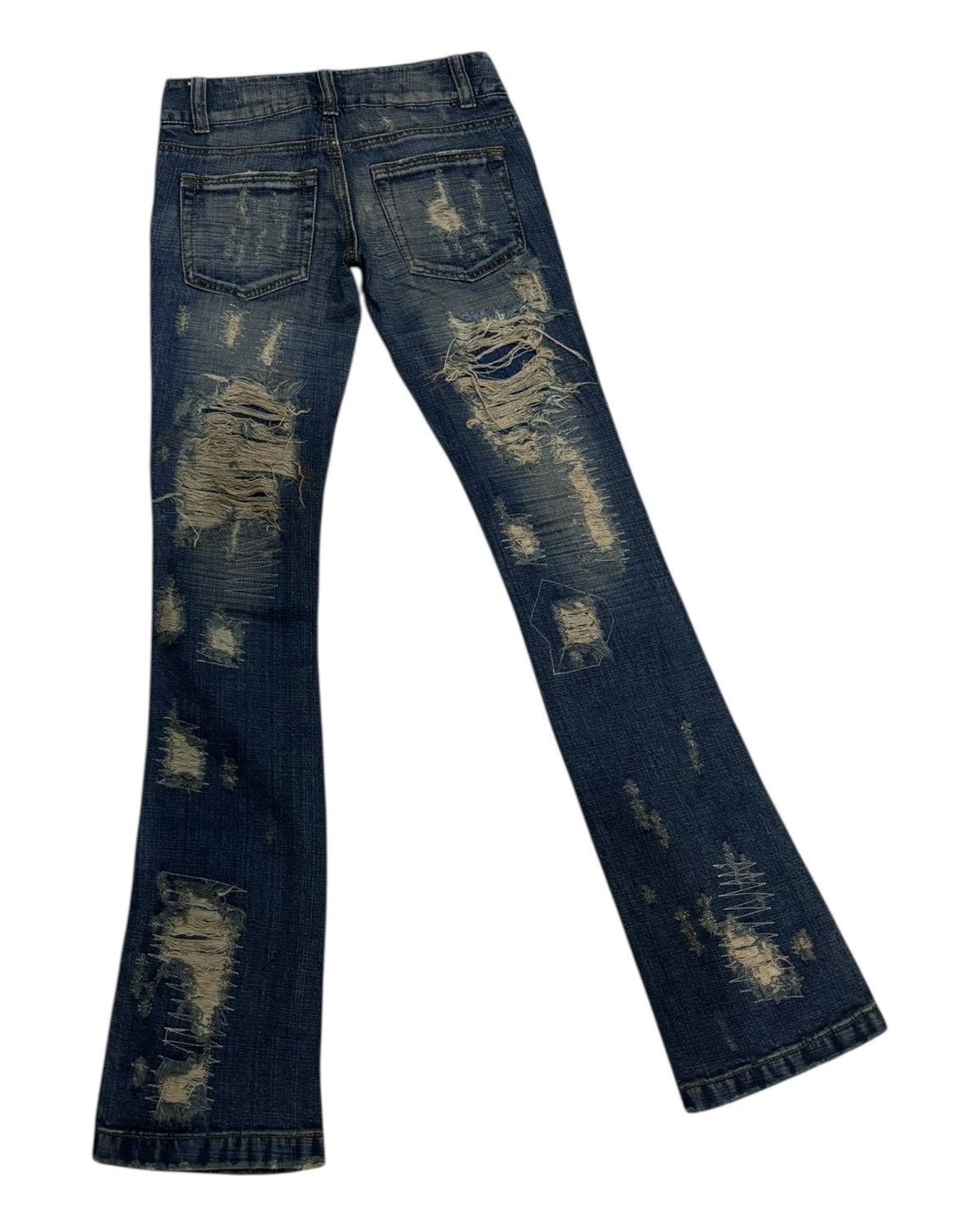Lip Service 2000s IfSixWasNine Lgb Lip Service Vkei Distressed Denim Size 27" / US 4 / IT 40 - 8 Thumbnail