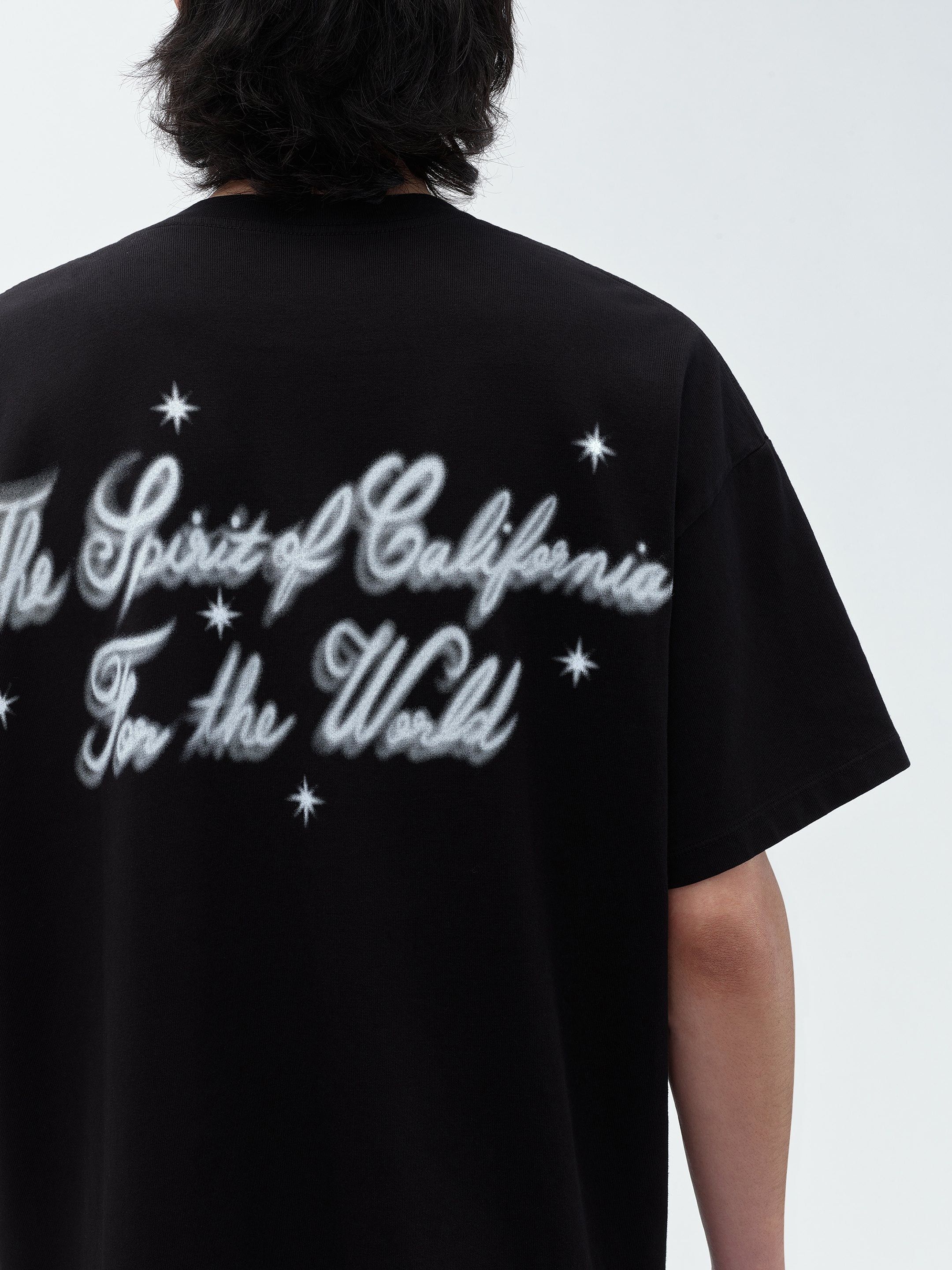 Amiri o1orln1025 Airbrush Cherub T-Shirt in Black Size US XL / EU 56 / 4 - 6 Thumbnail