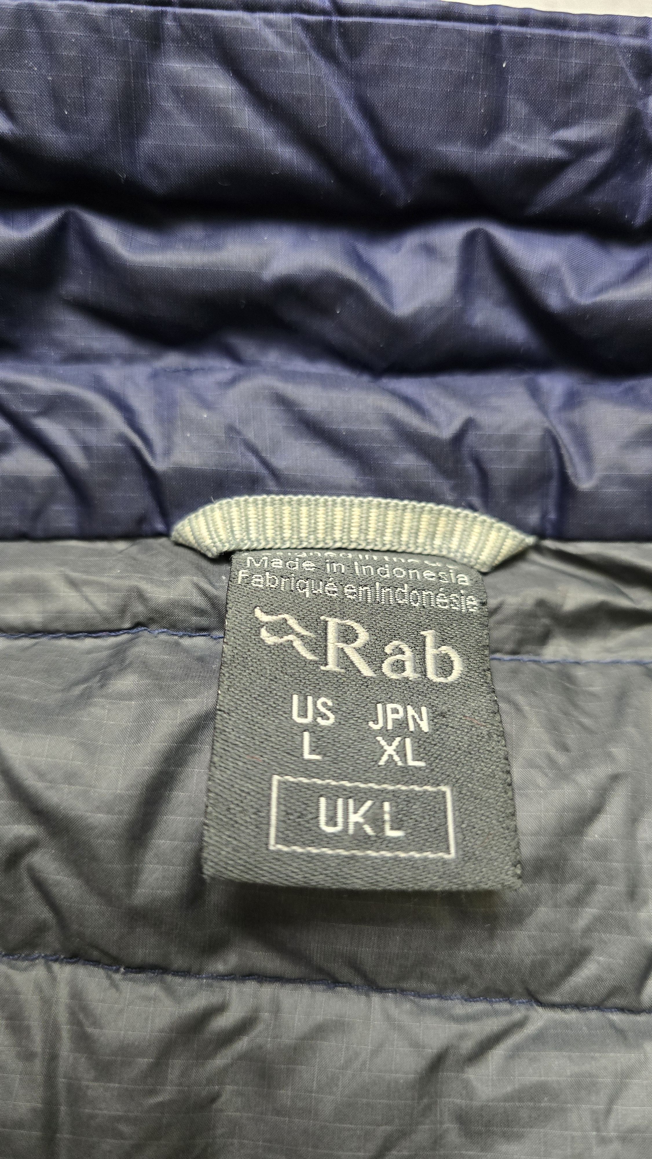 Rab Rab Pertex Quantum Nickwax Down Puffer Full Zip Jacket Size US L / EU 52-54 / 3 - 10 Thumbnail