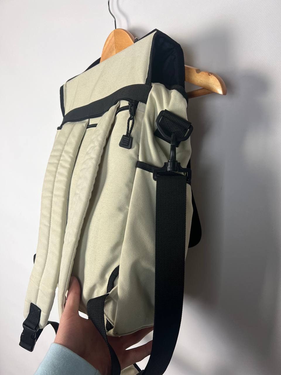 Gap × Vintage Vintage Gorpcore GAP Messenger Backpack Y2K Japanese bag Size ONE SIZE - 7 Thumbnail