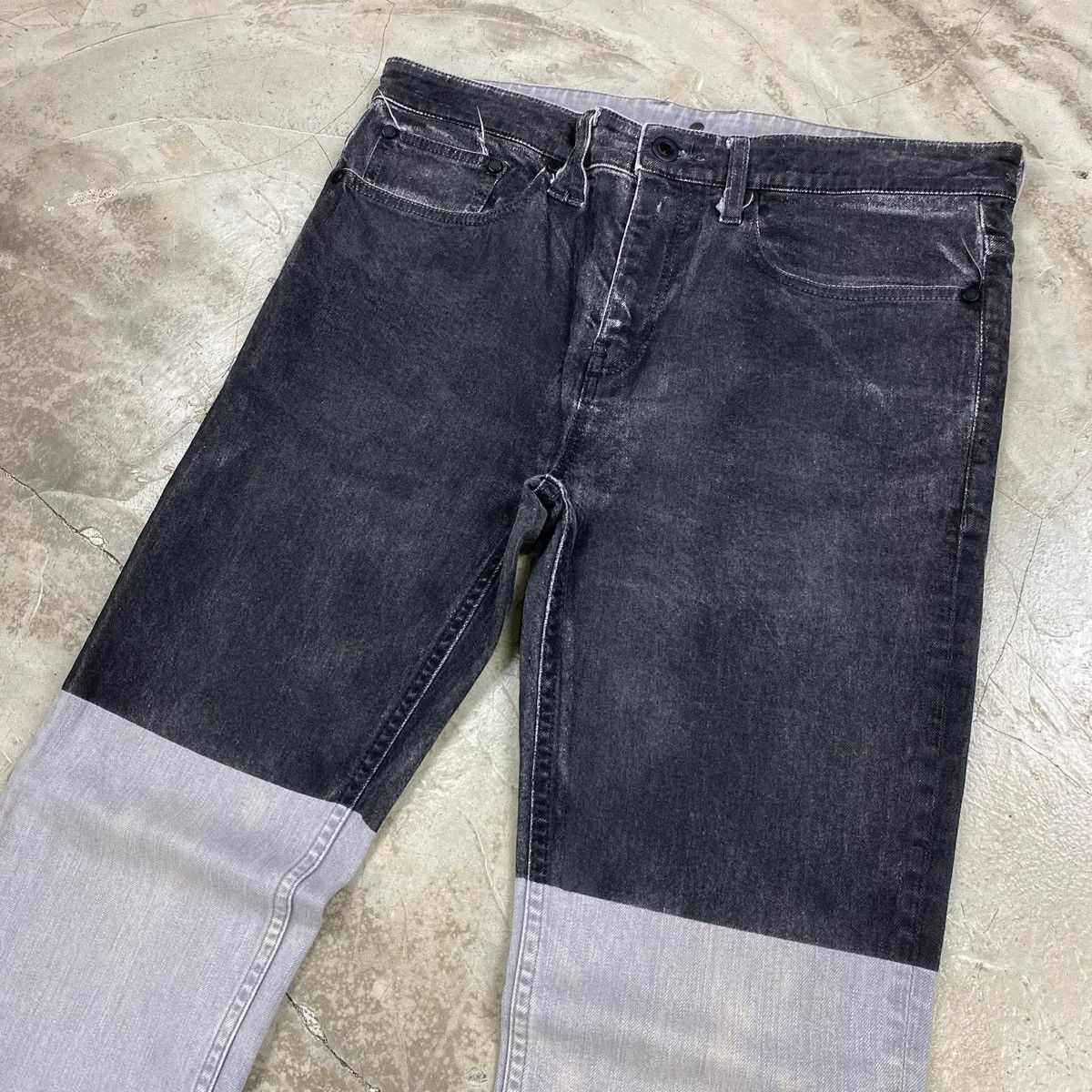 Other BlackBarrett Two Tone Slim Fit Jeans Size US 32 / EU 48 - 2 Thumbnail