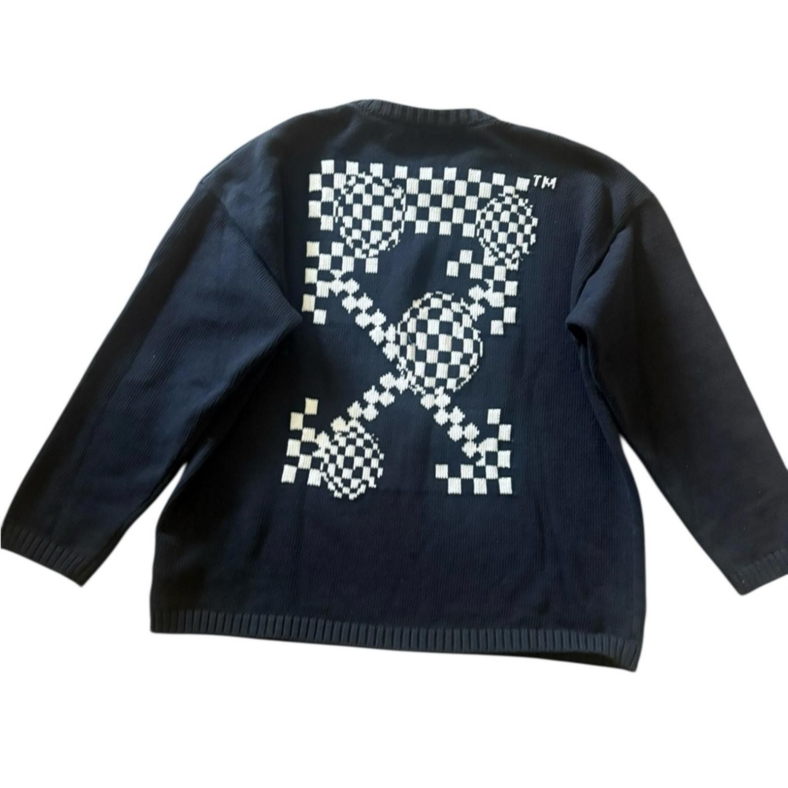 Off-White OFF-WHITE Archival FW19 Graffiti Arrow Sweater Virgil Abloh Size M / US 6-8 / IT 42-44 - 5 Thumbnail