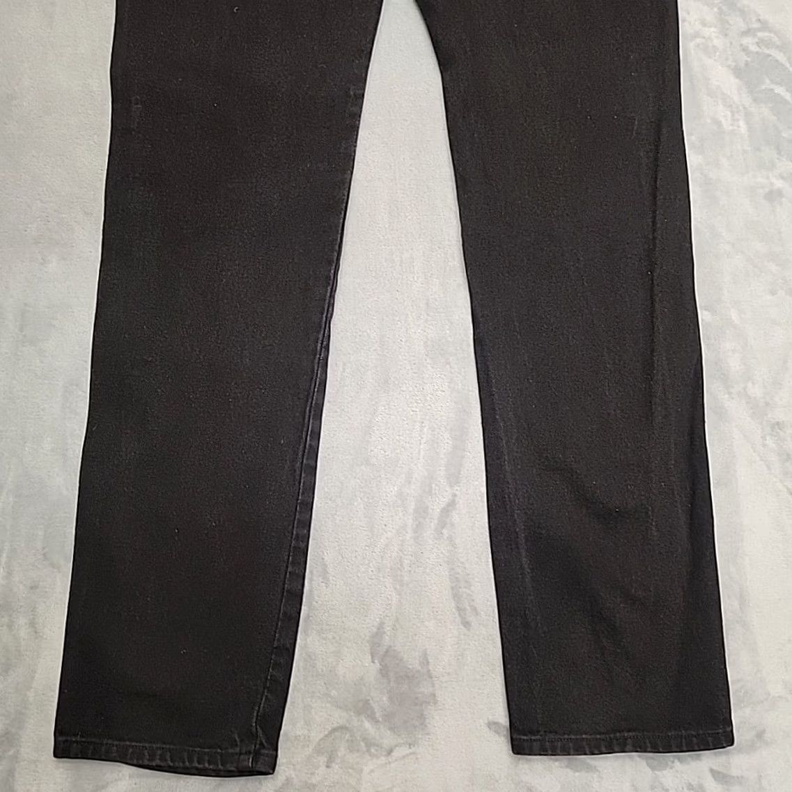 Wrangler VINTAGE Wrangler Jeans Women 15x36 Tall Black High Rise USA 90s Made in USA Stack Jeans Women 15 Tall Black USA 90s Wrangler Size 36" / US 14 / IT 50 - 6 Thumbnail