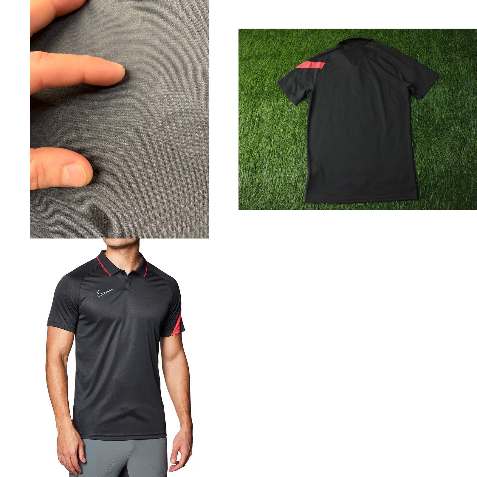 Nike Nike Dry Academy Pro Dri-Fit Original 2020 Men Football Polo Shirt Jersey Size M Gray and Orange Nike Dri-FIT Short Sleeve Classic Mens Size US M / EU 48-50 / 2 - 8 Thumbnail