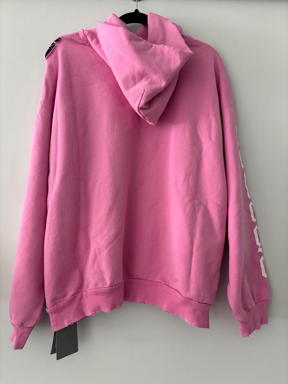 Balenciaga nologo hoodie medium fit in light pink Size US M / EU 48-50 / 2 - 2 Thumbnail