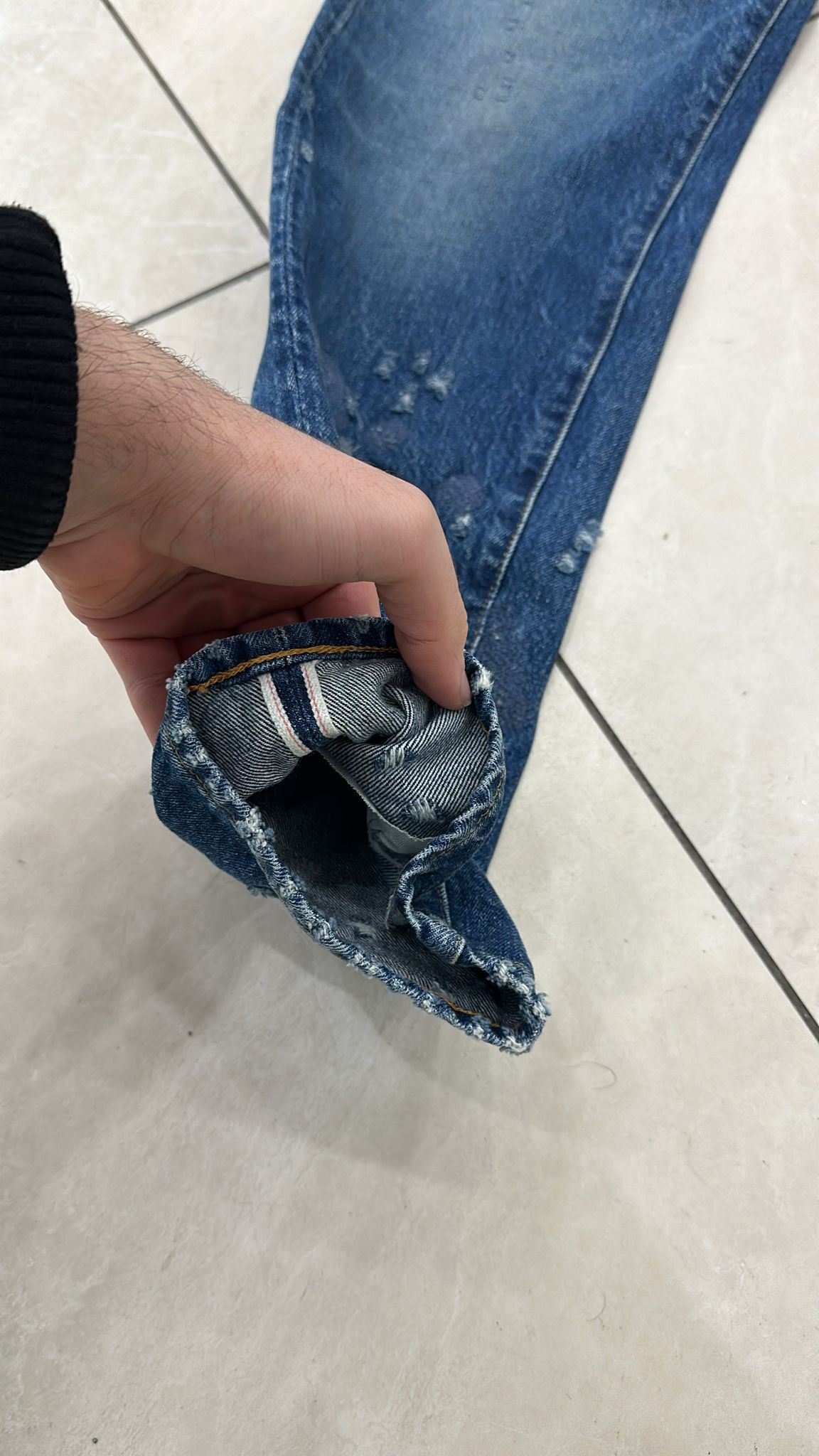 Levi's Vintage Clothing LVC SAMPLE Levi's Vintage Clothing 1954 501XX Selvedge Jean Size US 32 / EU 48 - 4 Thumbnail